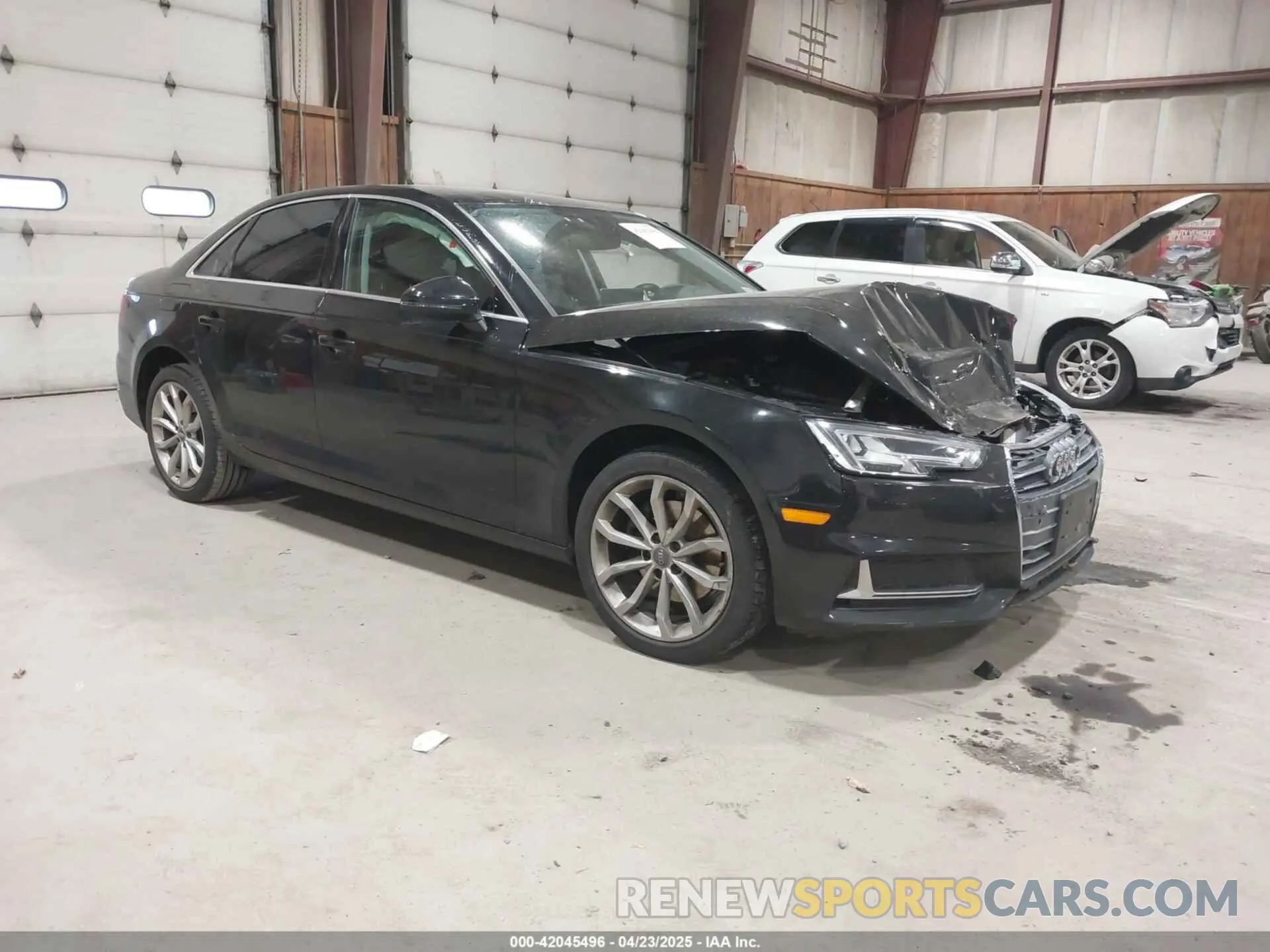 1 Photograph of a damaged car WAUHMAF45KN011814 AUDI A4 2019