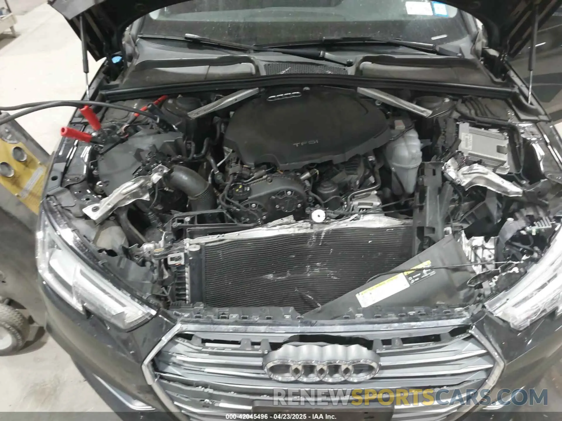10 Photograph of a damaged car WAUHMAF45KN011814 AUDI A4 2019