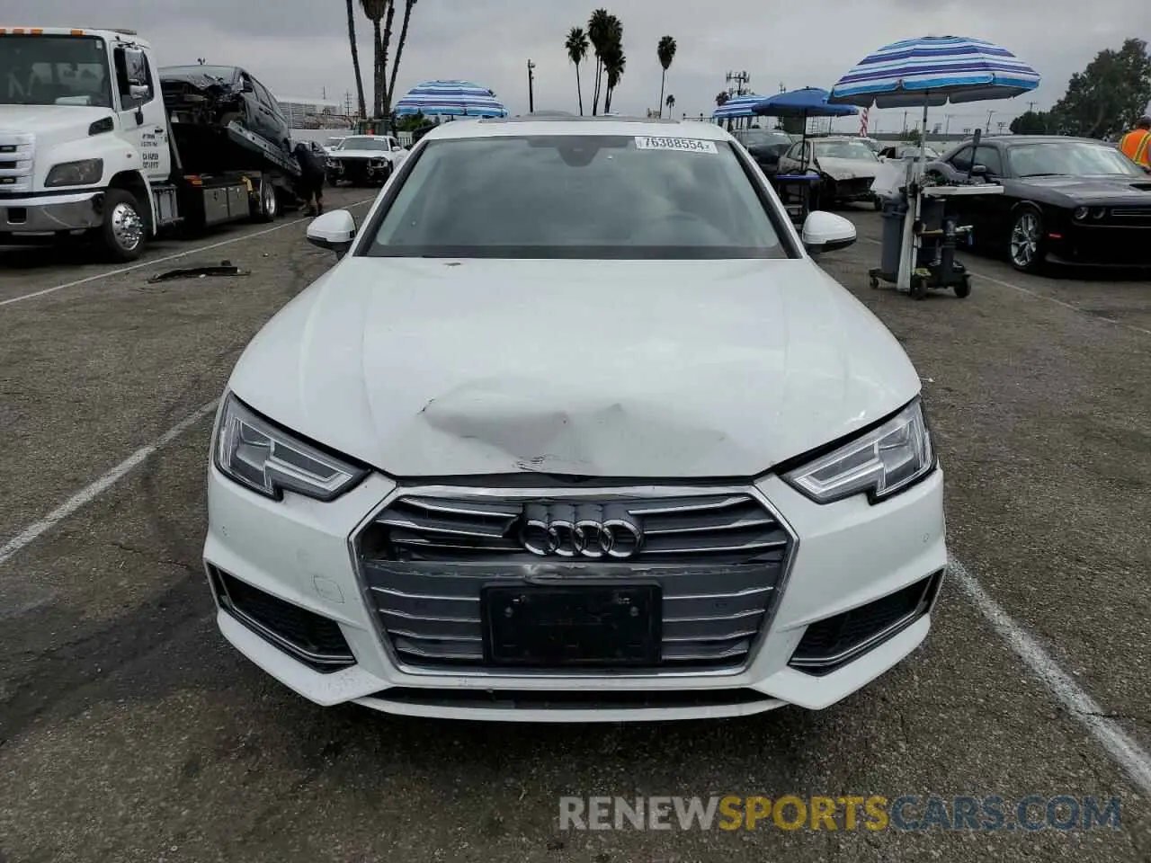 5 Photograph of a damaged car WAUHMAF4XKN002350 AUDI A4 2019