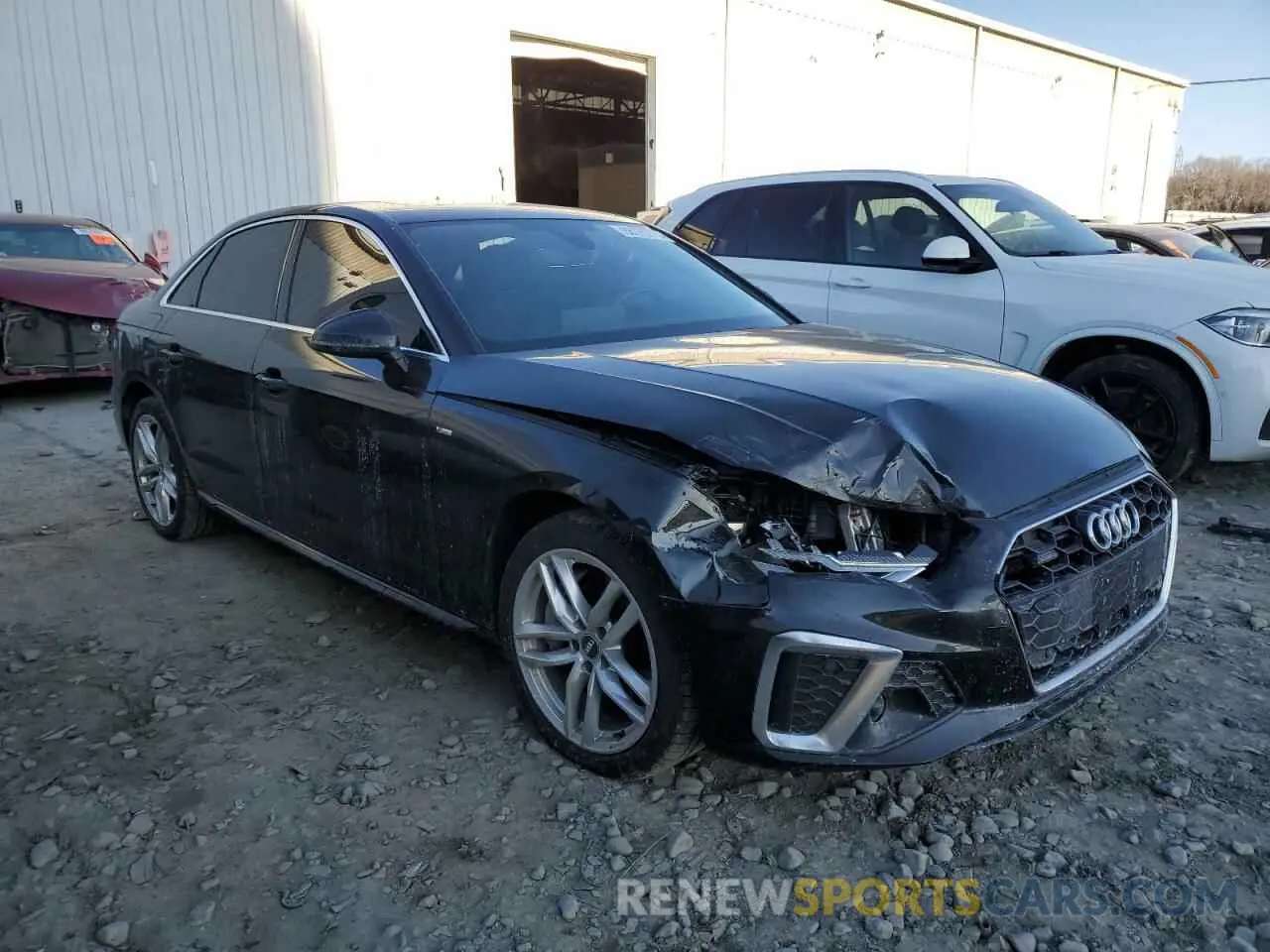 4 Photograph of a damaged car WAUDNAF40LN006047 AUDI A4 2020