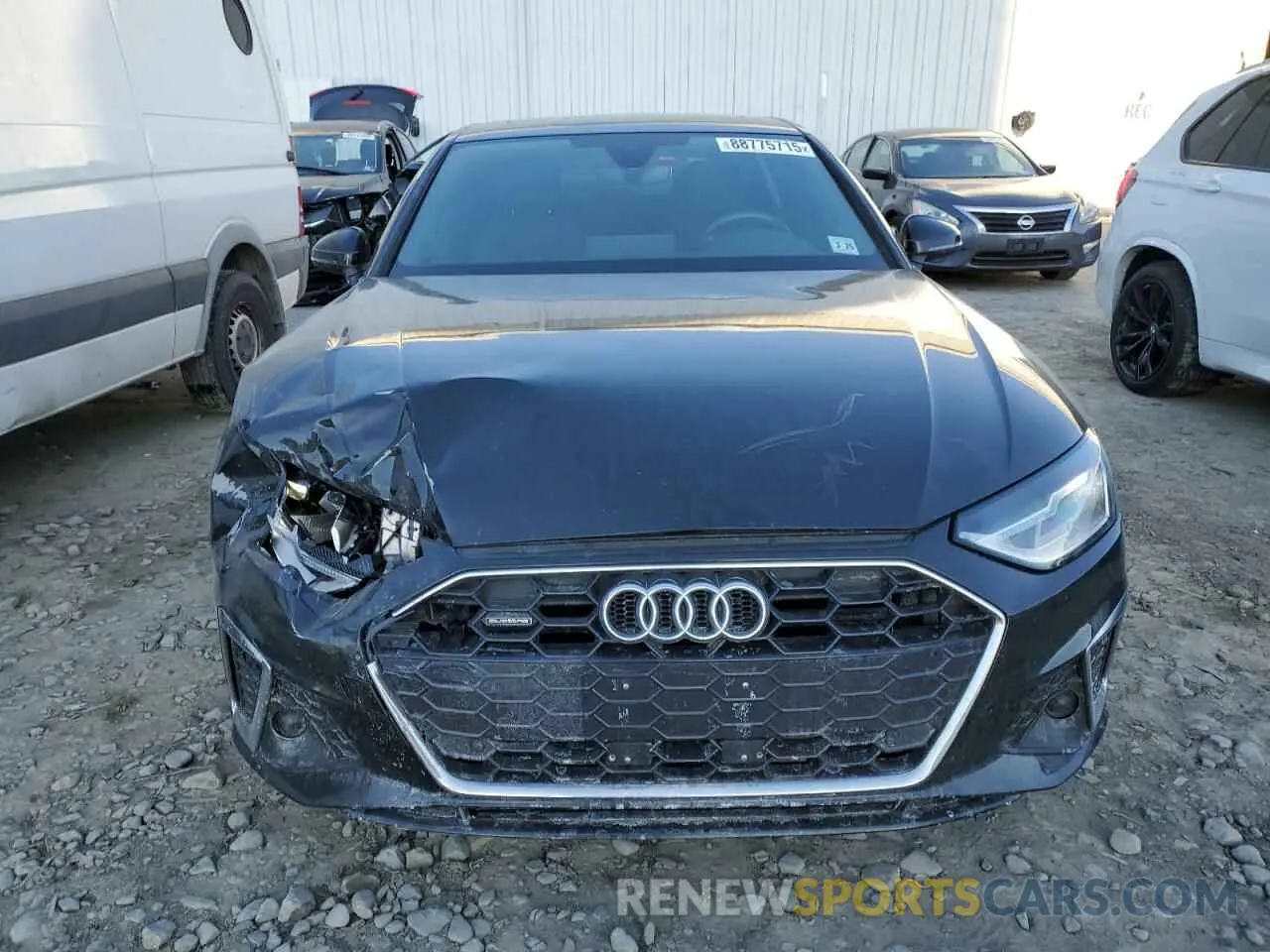 5 Photograph of a damaged car WAUDNAF40LN006047 AUDI A4 2020