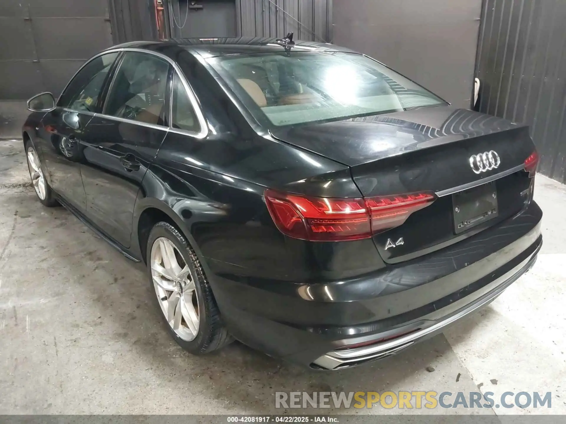 3 Photograph of a damaged car WAUDNAF40LN012463 AUDI A4 2020