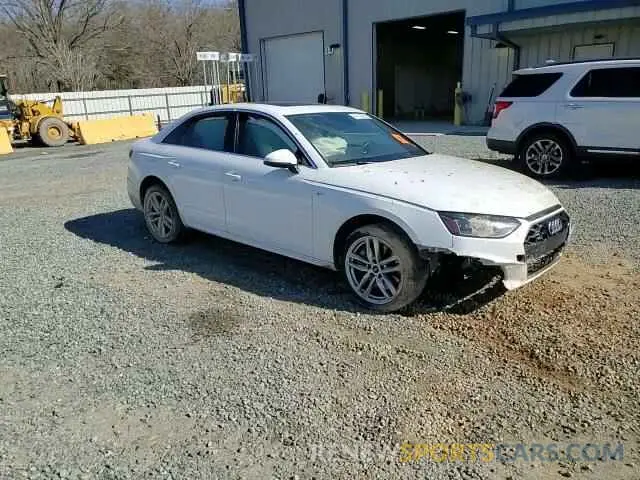 11 Фотография поврежденного автомобиля WAUDNAF41LN008082 AUDI A4 2020