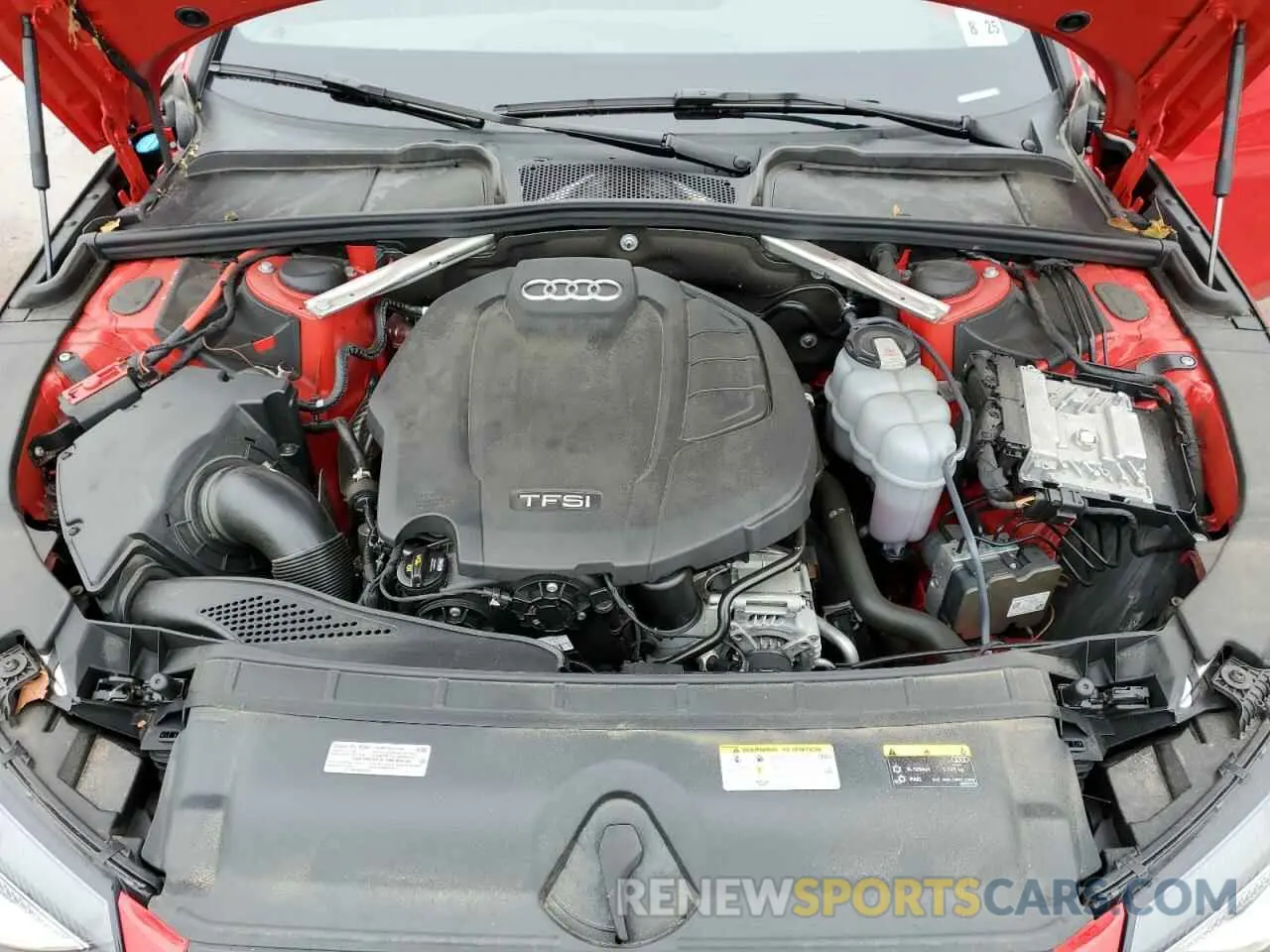 11 Фотография поврежденного автомобиля WAUDNAF44LN012952 AUDI A4 2020