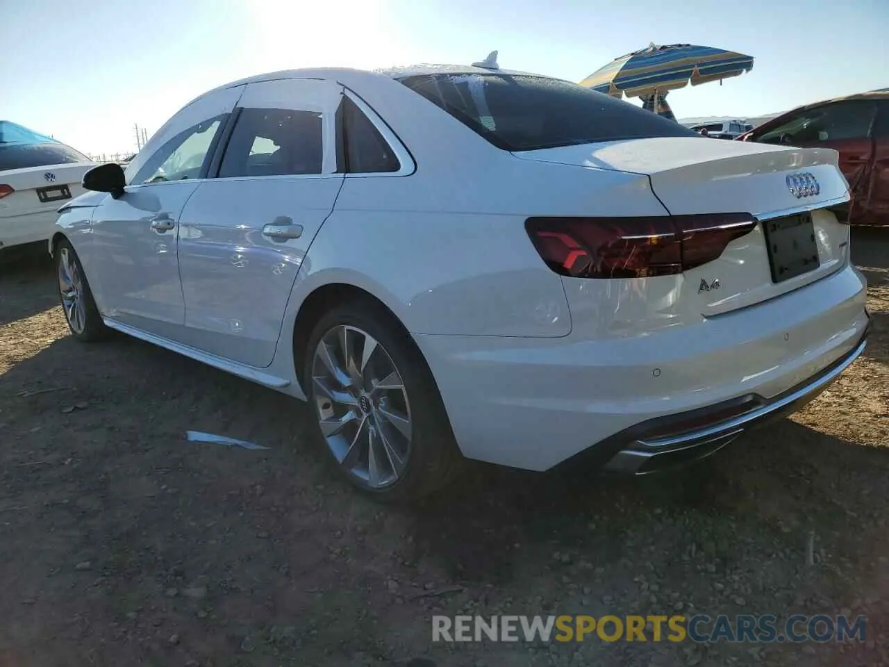 3 Photograph of a damaged car WAUENAF41LN006885 AUDI A4 2020