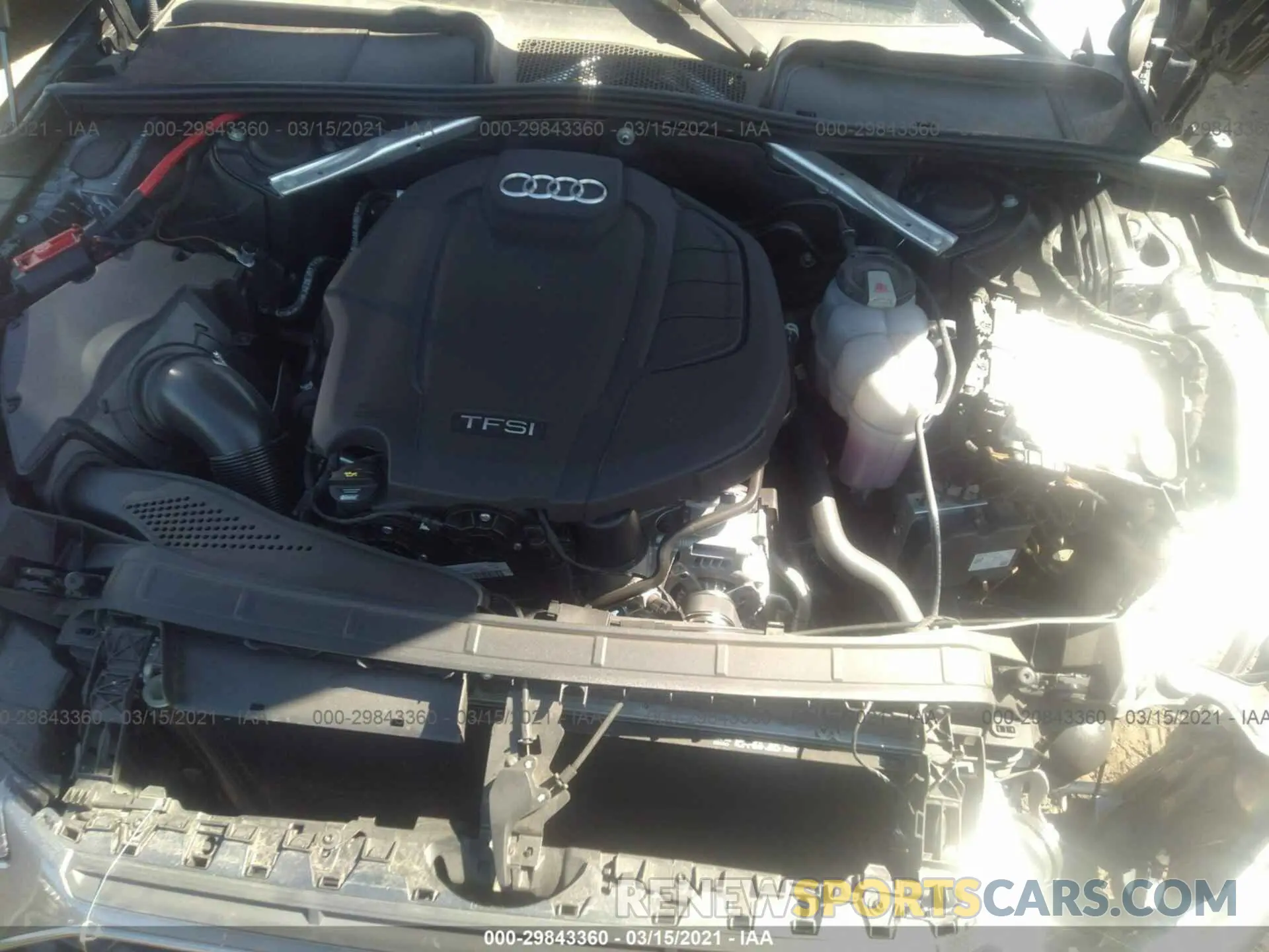10 Photograph of a damaged car WAUENAF45LA055577 AUDI A4 2020
