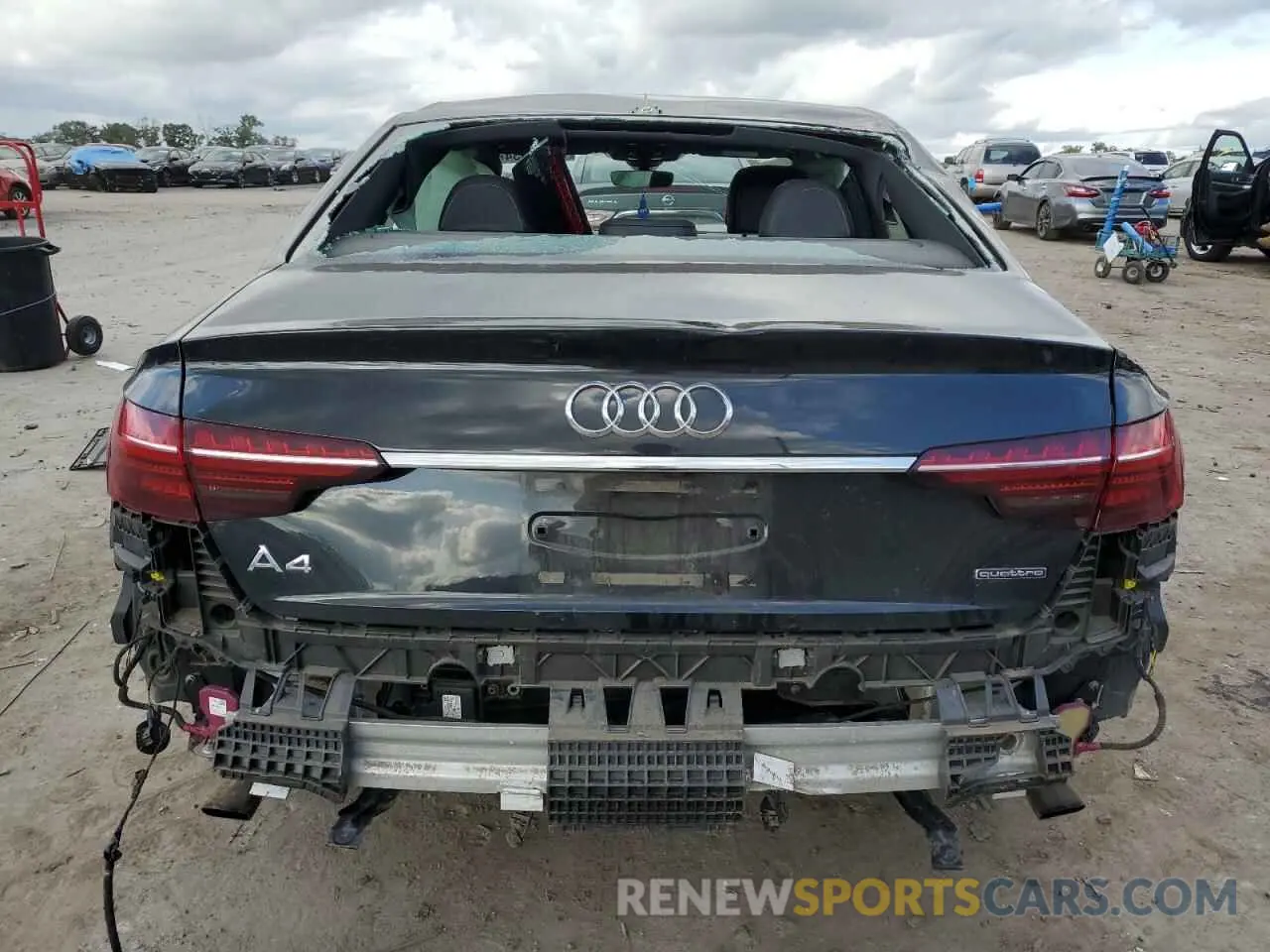 6 Photograph of a damaged car WAUENAF47LN008379 AUDI A4 2020