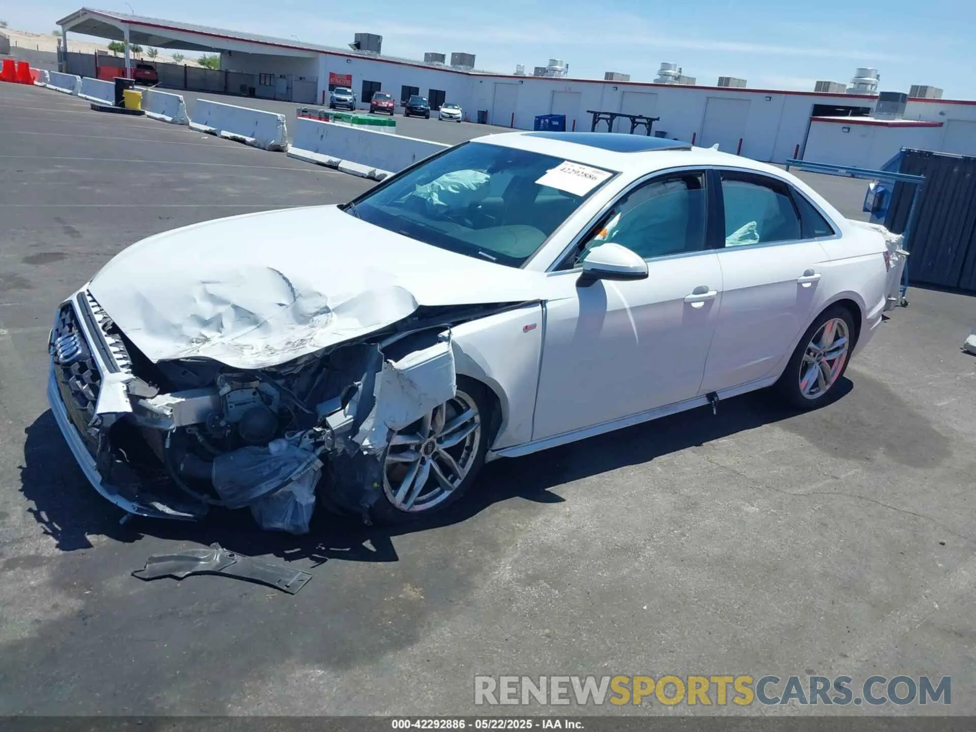 13 Photograph of a damaged car WAUENAF47LN008396 AUDI A4 2020