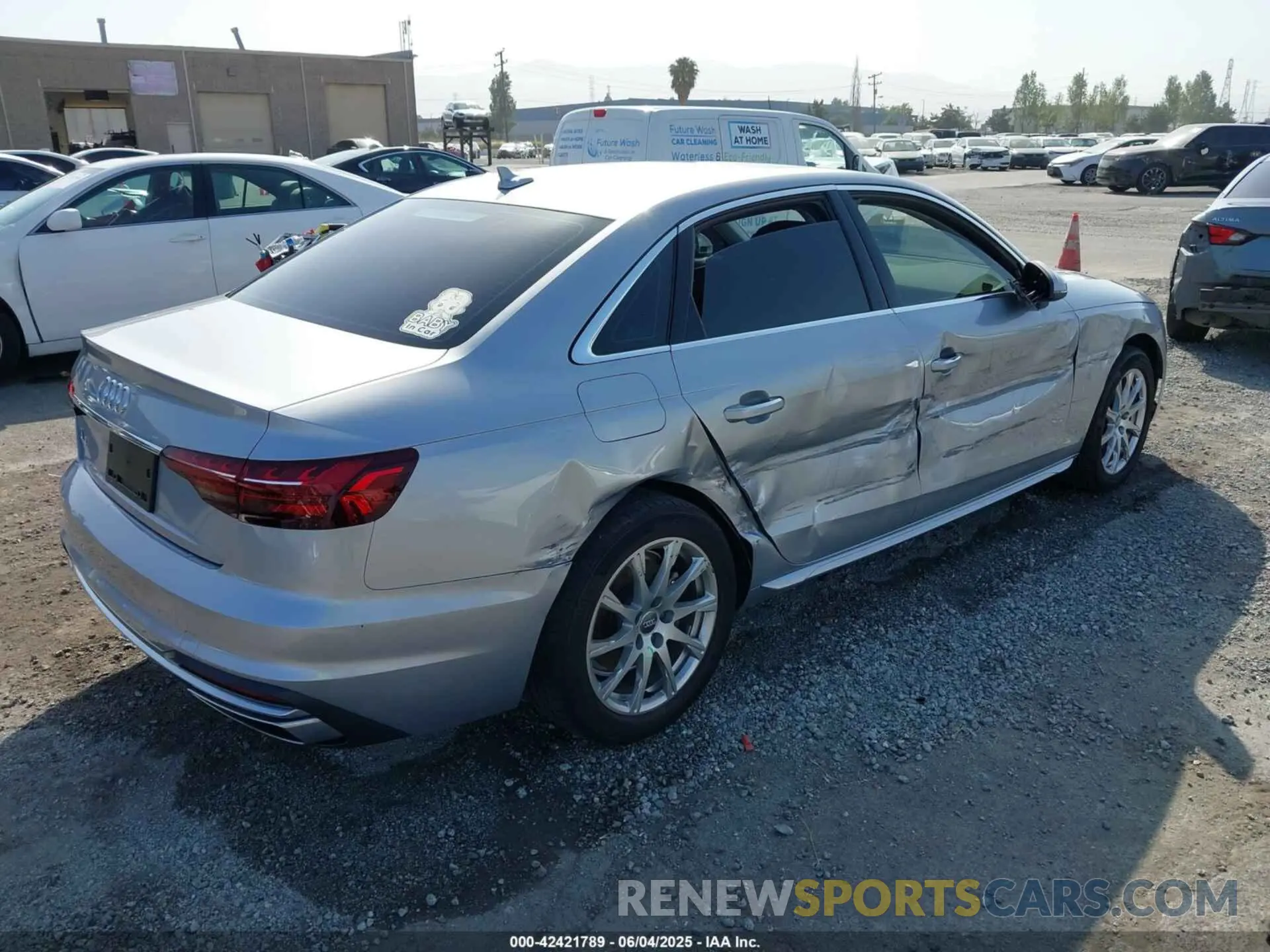 4 Photograph of a damaged car WAUGMAF40LN012785 AUDI A4 2020