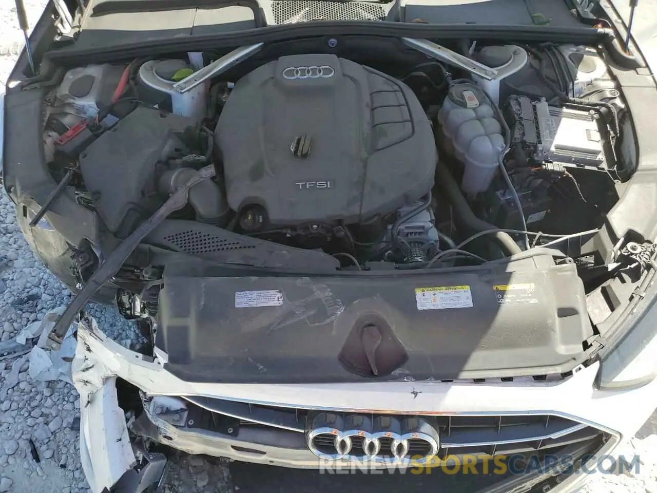 11 Photograph of a damaged car WAUGMAF41LN009636 AUDI A4 2020