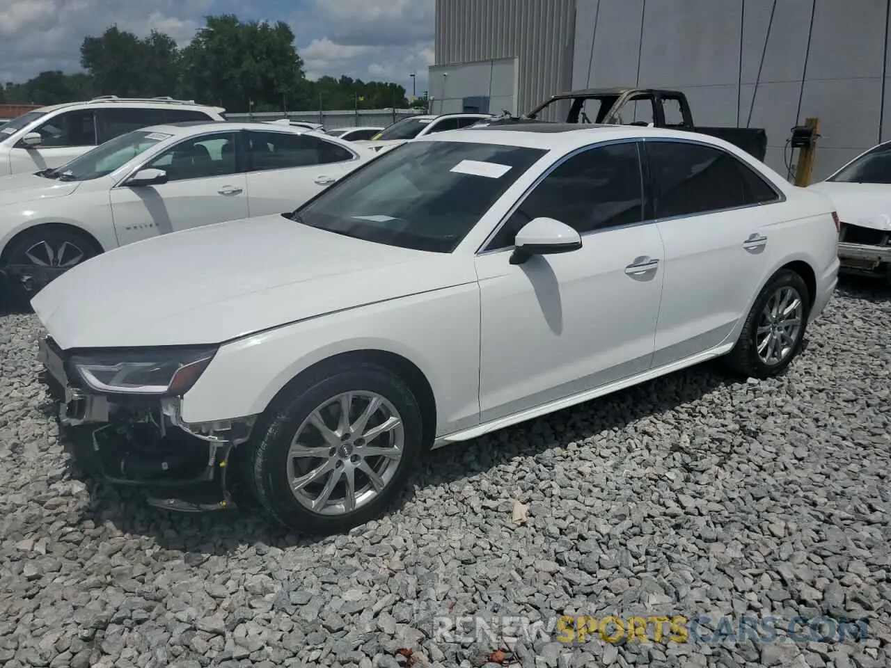 1 Фотография поврежденного автомобиля WAUGMAF42LN011816 AUDI A4 2020
