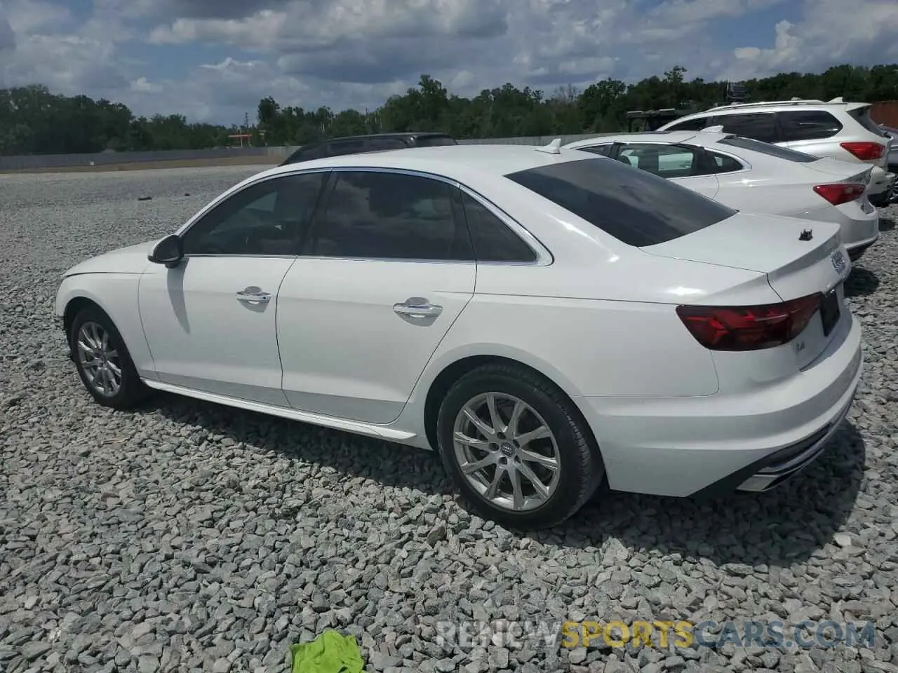 2 Фотография поврежденного автомобиля WAUGMAF42LN011816 AUDI A4 2020
