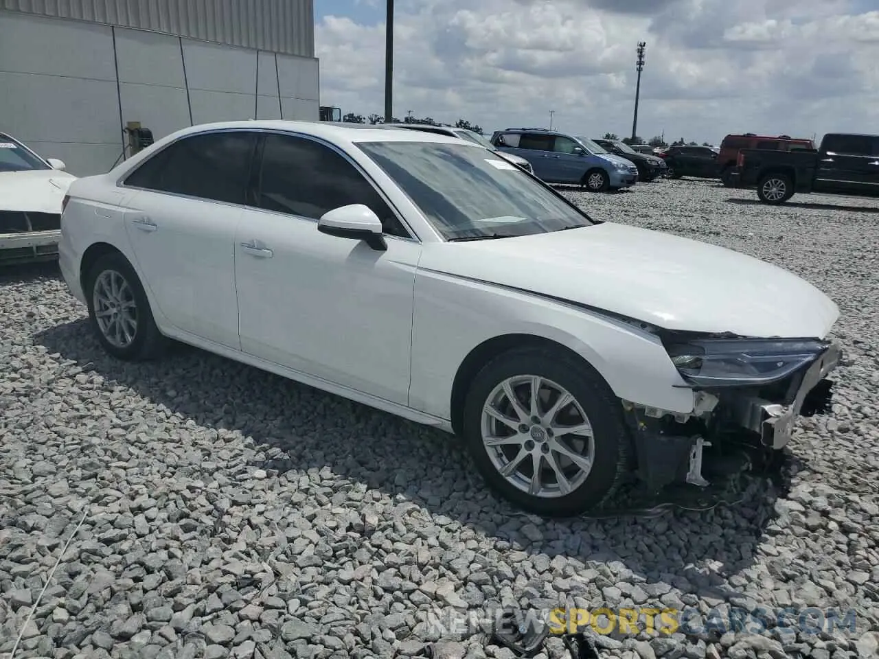4 Фотография поврежденного автомобиля WAUGMAF42LN011816 AUDI A4 2020
