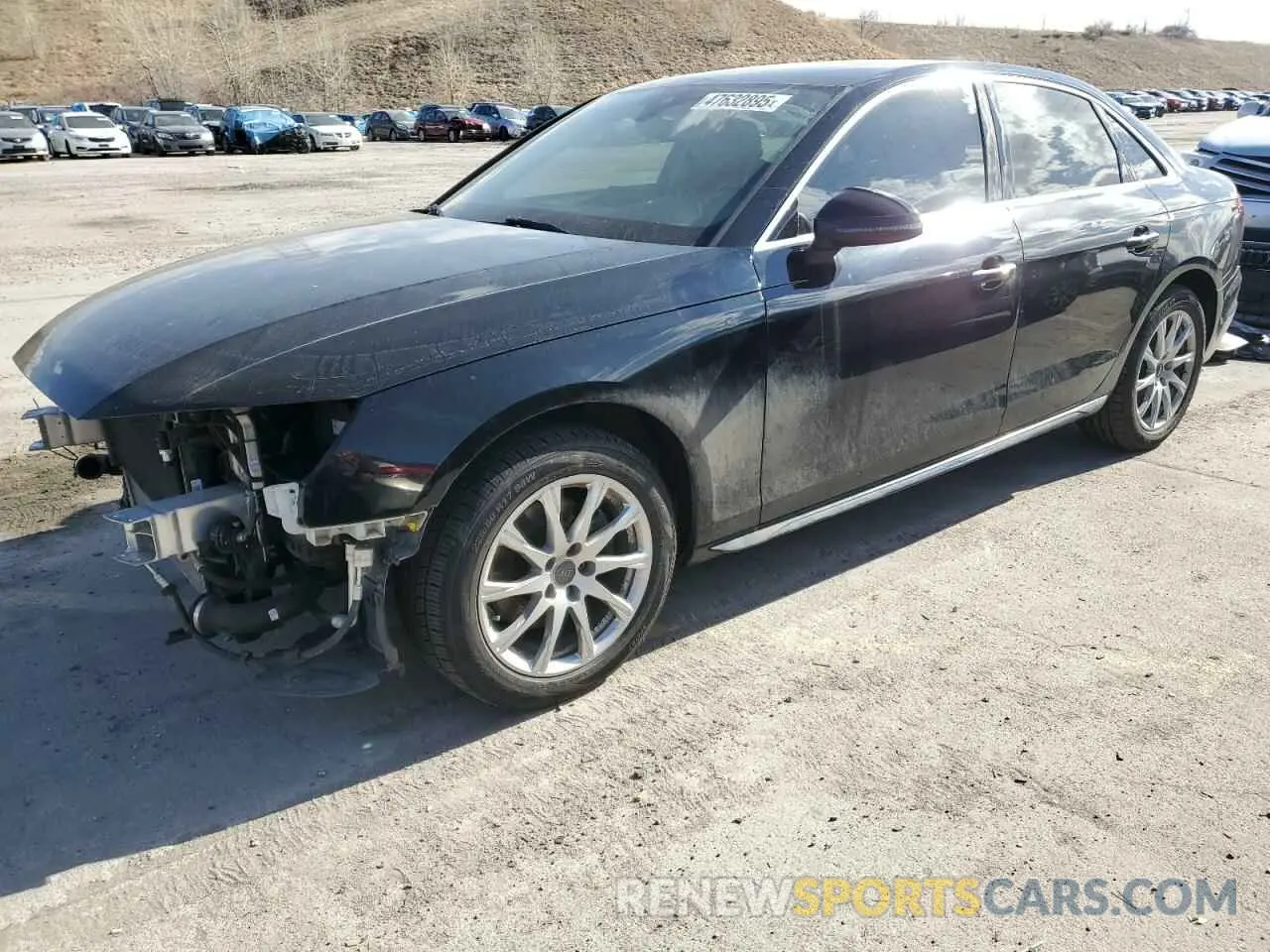 1 Photograph of a damaged car WAUGMAF4XLA059622 AUDI A4 2020