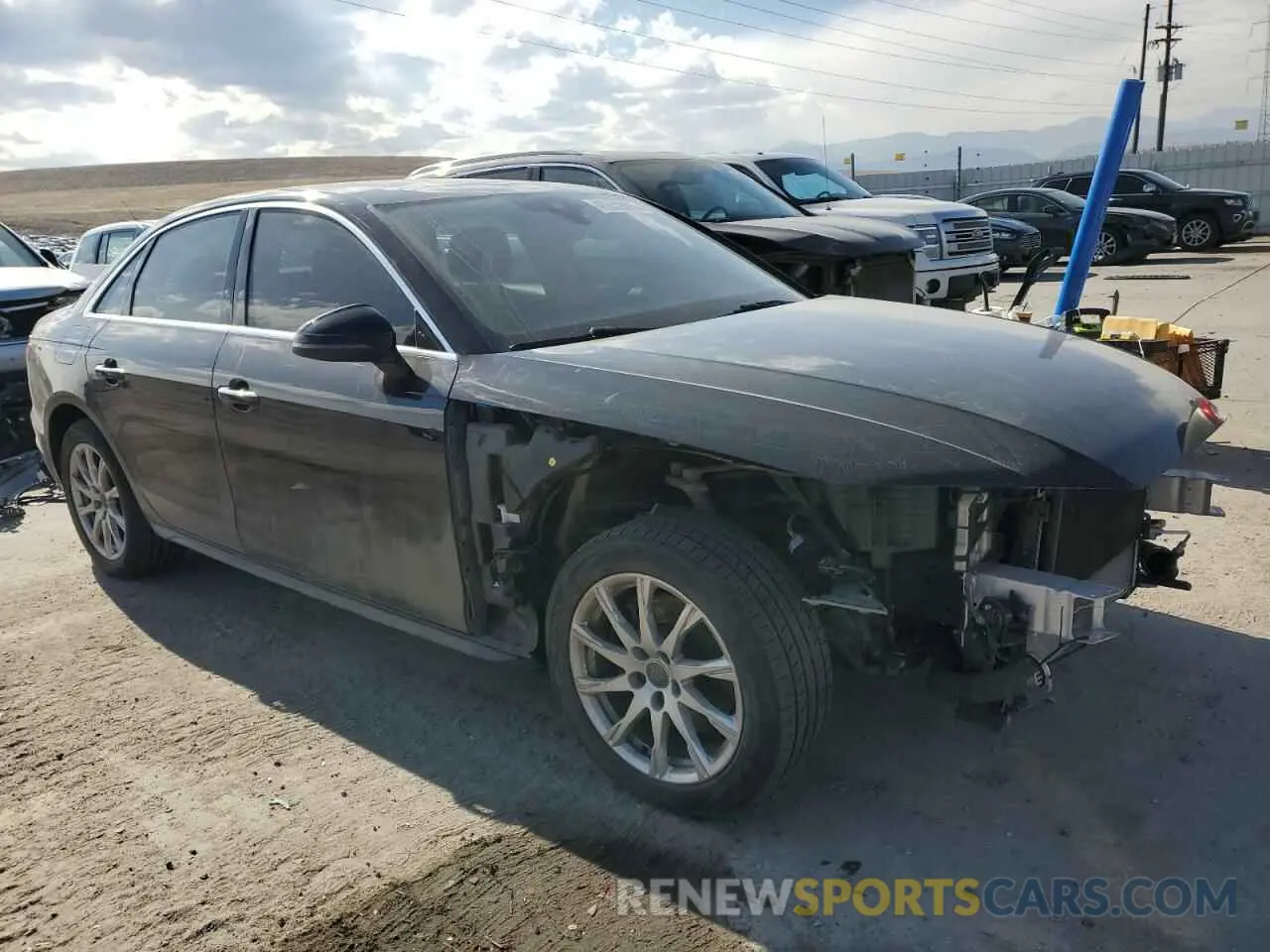 4 Photograph of a damaged car WAUGMAF4XLA059622 AUDI A4 2020