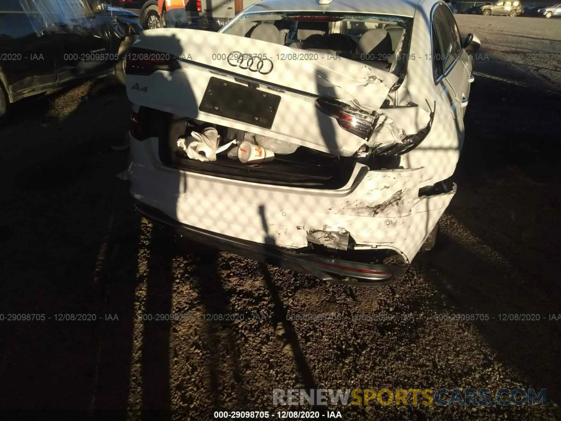 6 Photograph of a damaged car WAUHMAF47LA039574 AUDI A4 2020