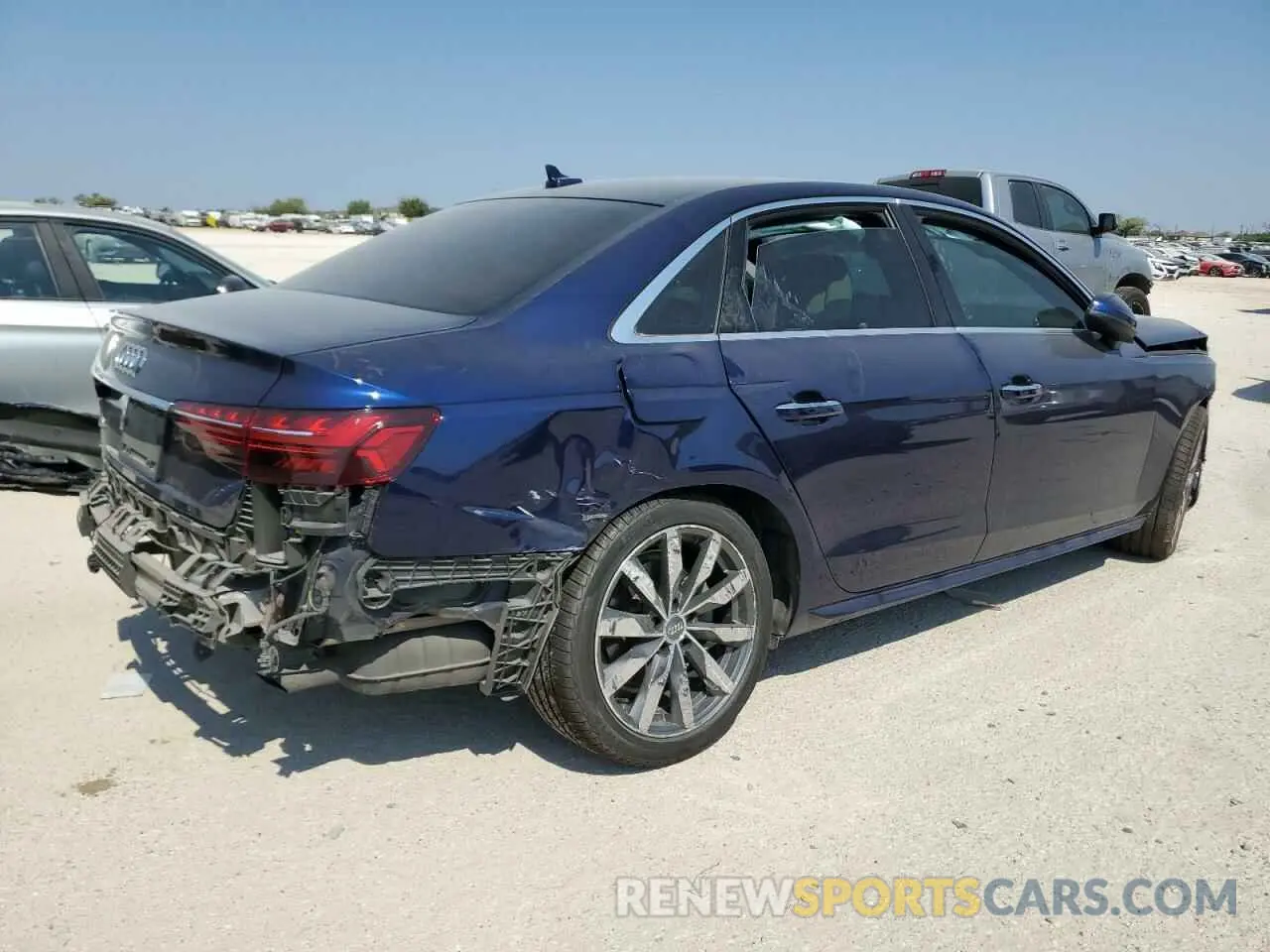 3 Photograph of a damaged car WAUHMAF49LN005371 AUDI A4 2020