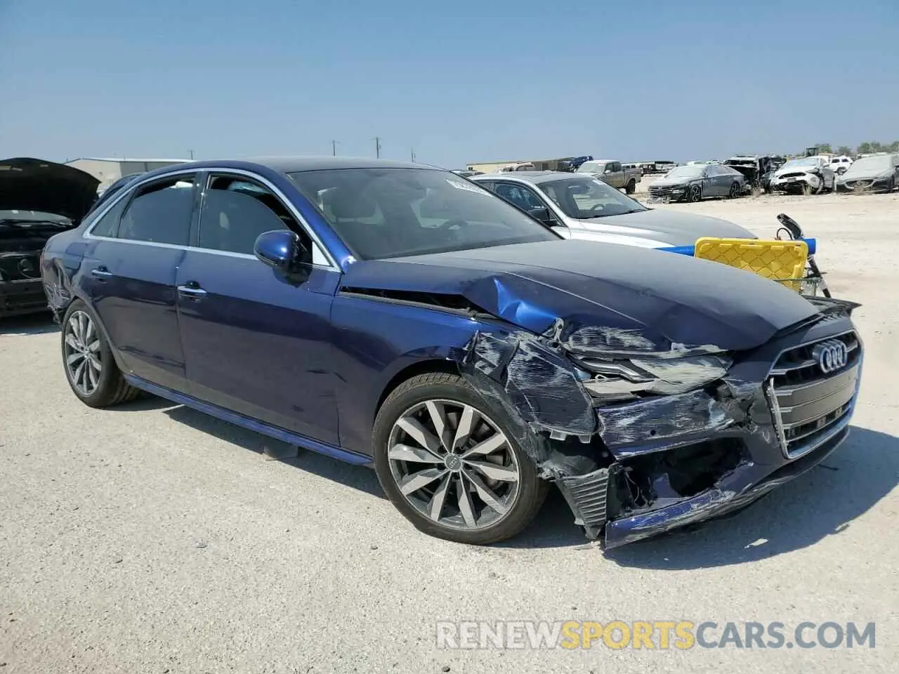 4 Photograph of a damaged car WAUHMAF49LN005371 AUDI A4 2020