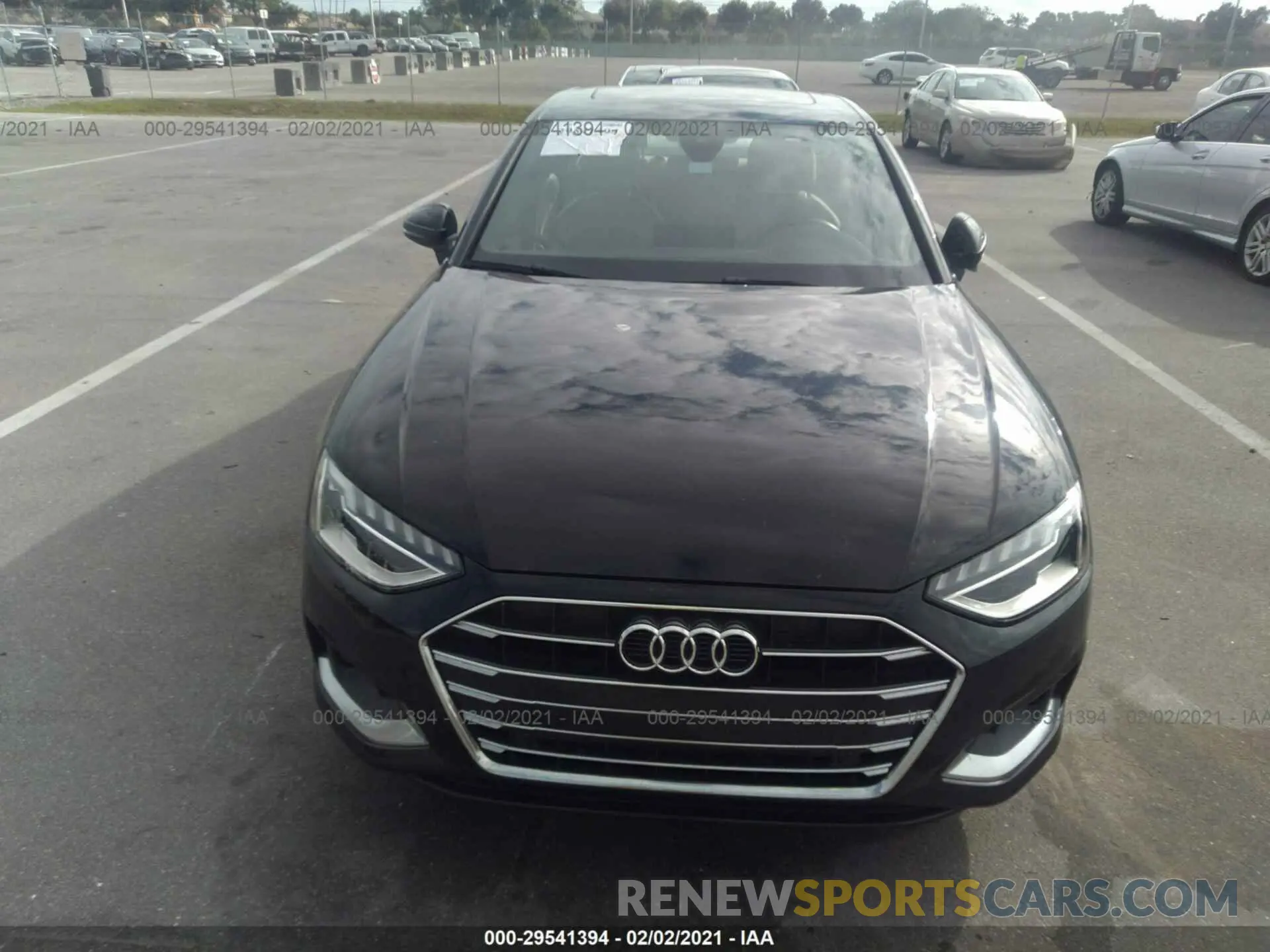 6 Photograph of a damaged car WAUHMAF4XLN007372 AUDI A4 2020