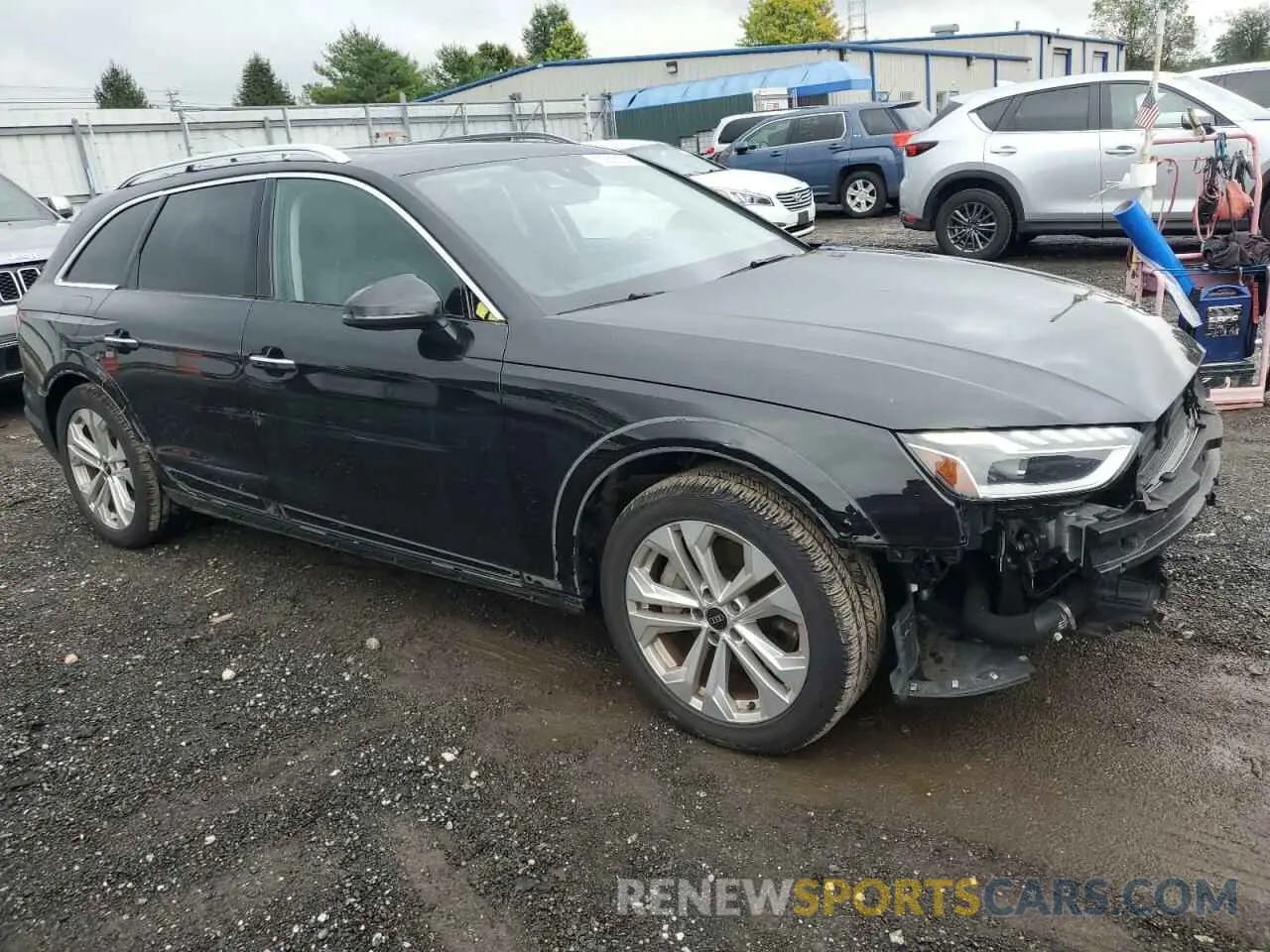 4 Photograph of a damaged car WA18AAF40MA076196 AUDI A4 2021