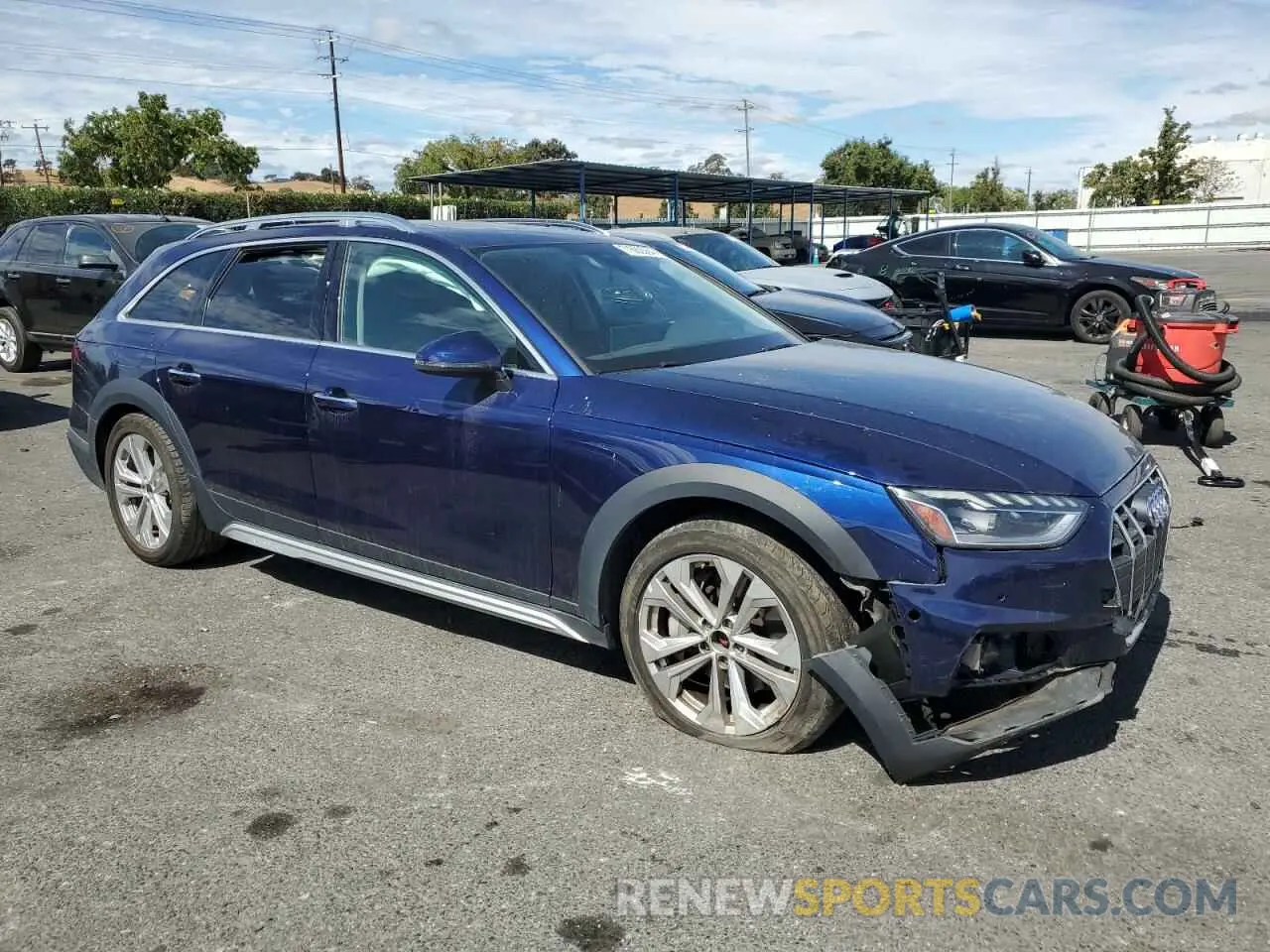 4 Фотография поврежденного автомобиля WA19ABF47MA009072 AUDI A4 2021