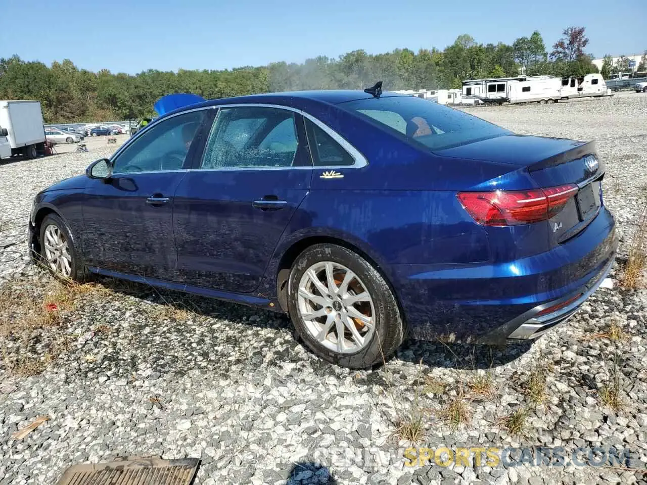 2 Фотография поврежденного автомобиля WAUABAF41MA059702 AUDI A4 2021