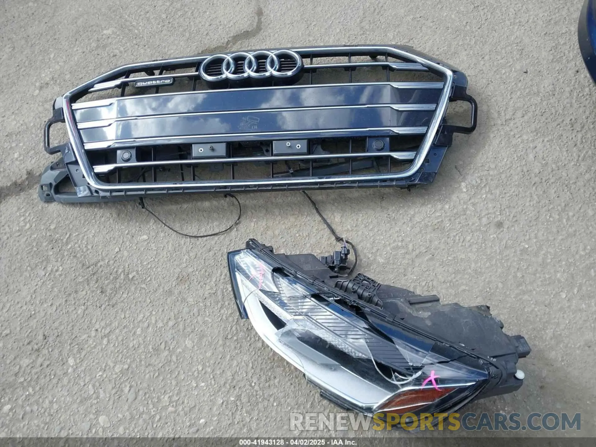 12 Фотография поврежденного автомобиля WAUABAF45MA059539 AUDI A4 2021