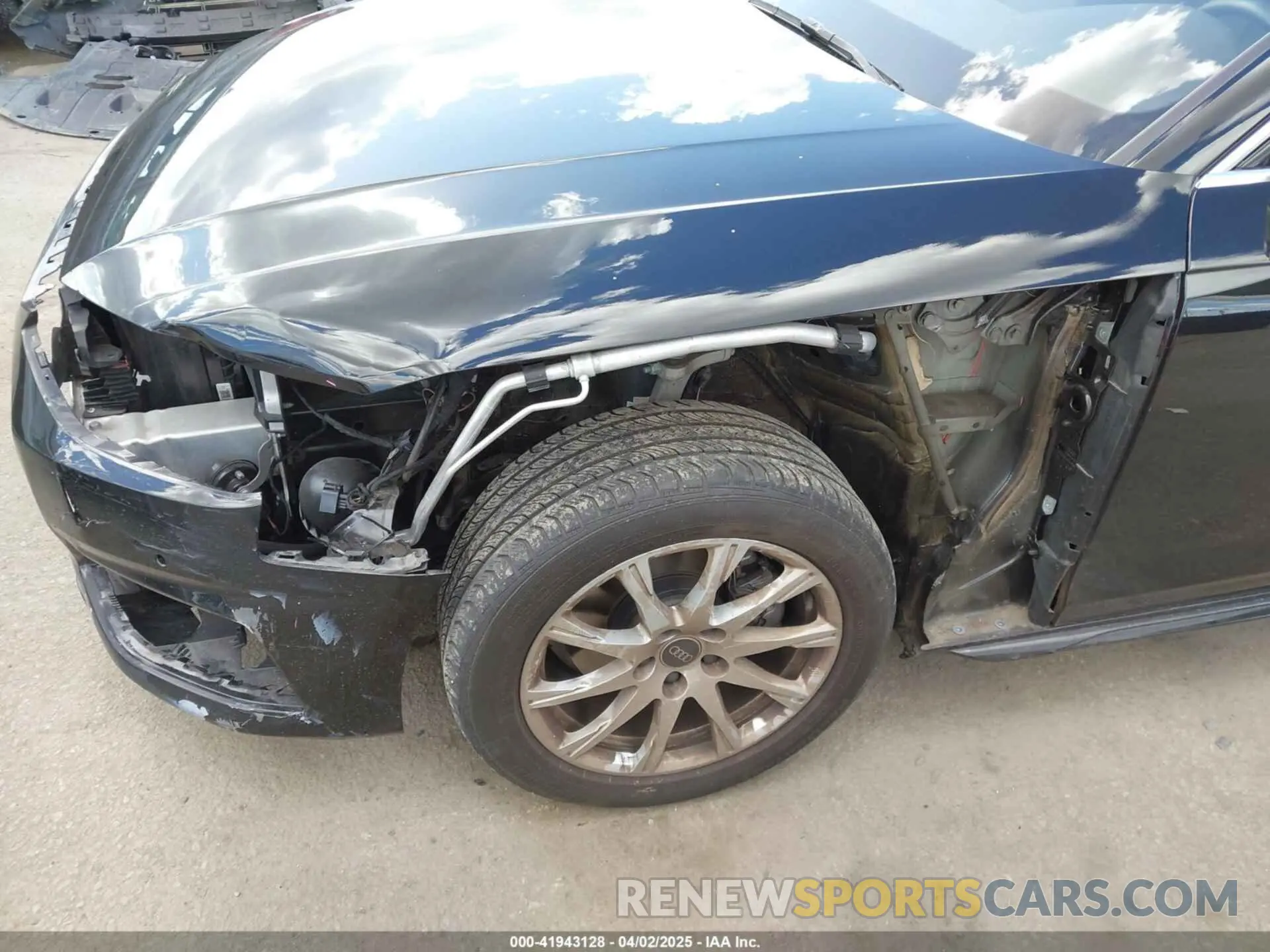 6 Фотография поврежденного автомобиля WAUABAF45MA059539 AUDI A4 2021