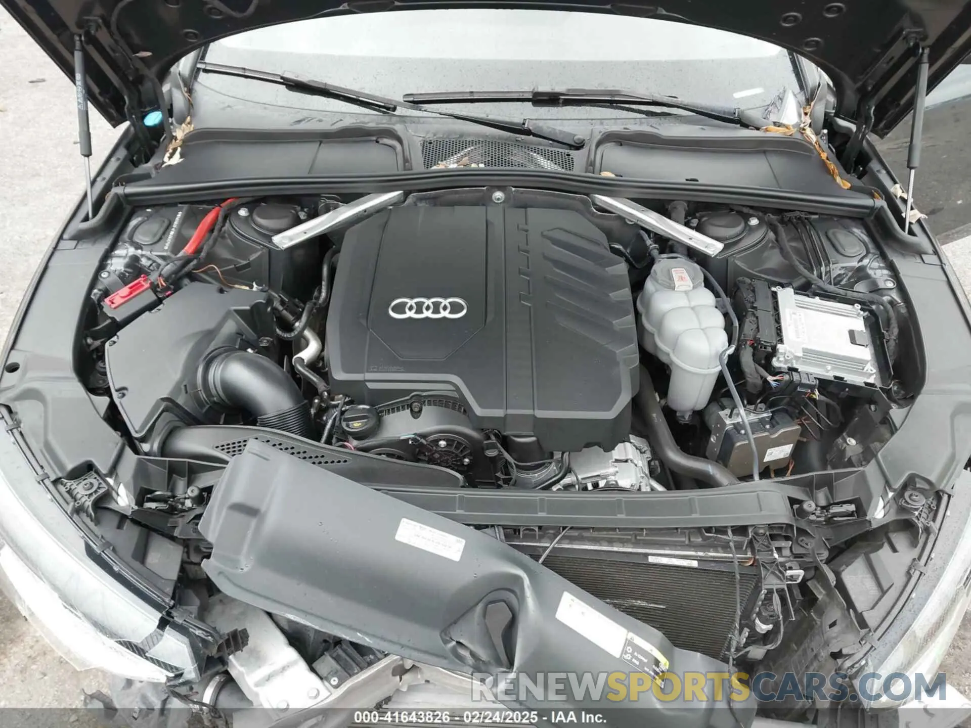 10 Фотография поврежденного автомобиля WAUABAF45MA068709 AUDI A4 2021