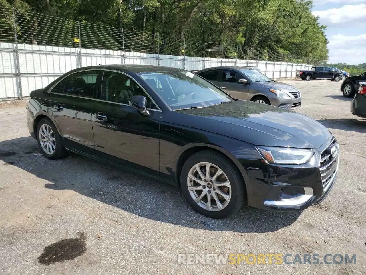 4 Фотография поврежденного автомобиля WAUABAF45MA073408 AUDI A4 2021