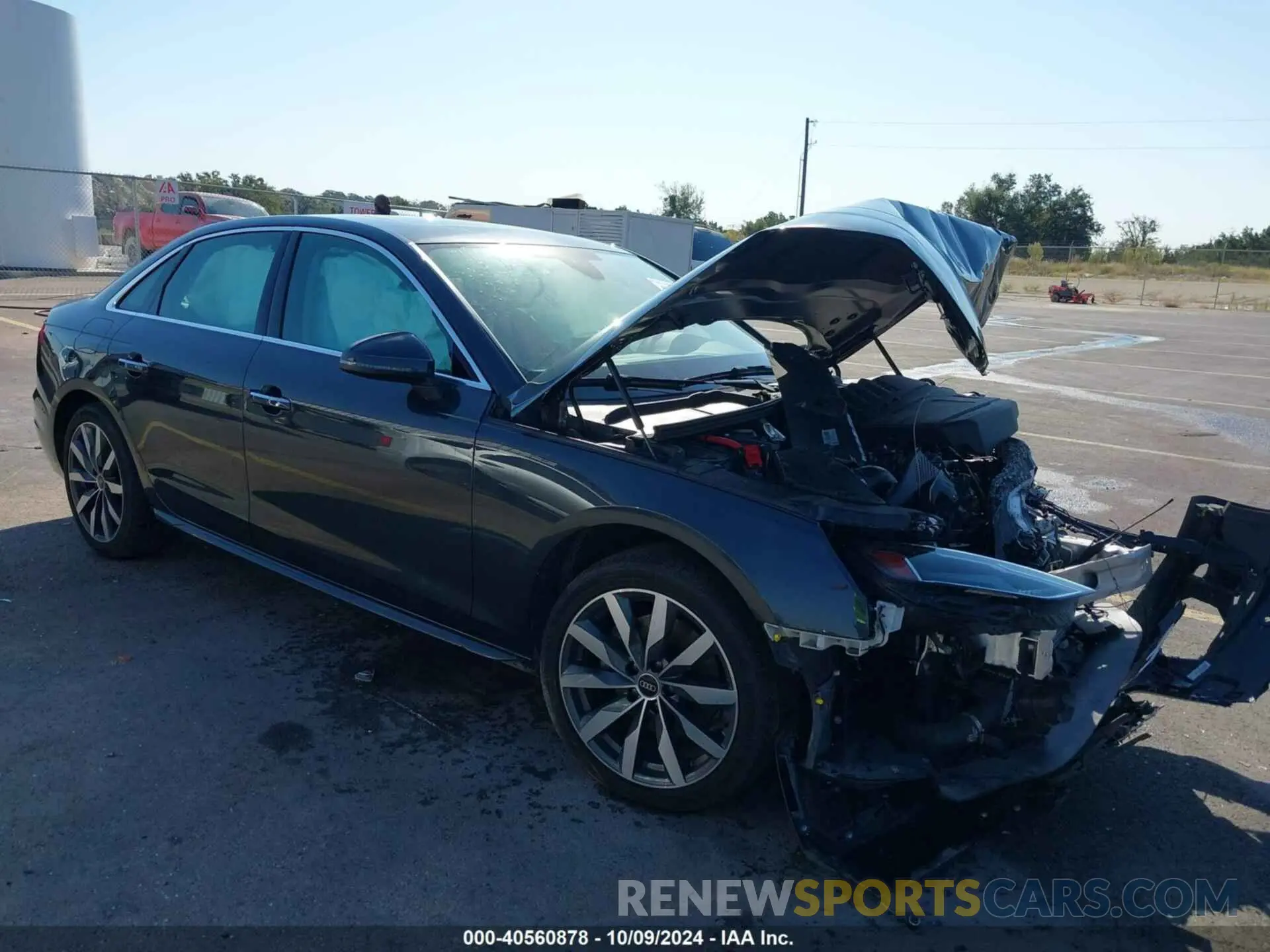1 Photograph of a damaged car WAUABAF45MN010110 AUDI A4 2021