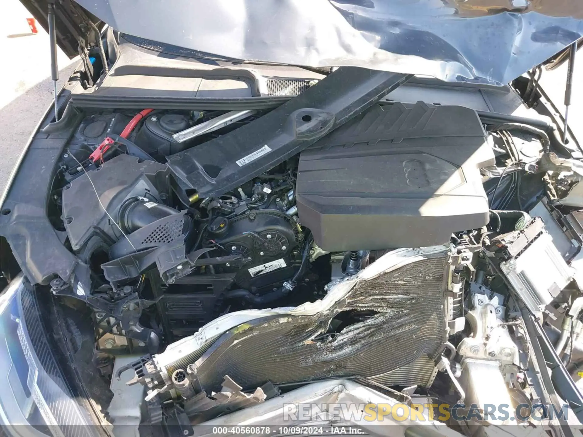 10 Photograph of a damaged car WAUABAF45MN010110 AUDI A4 2021
