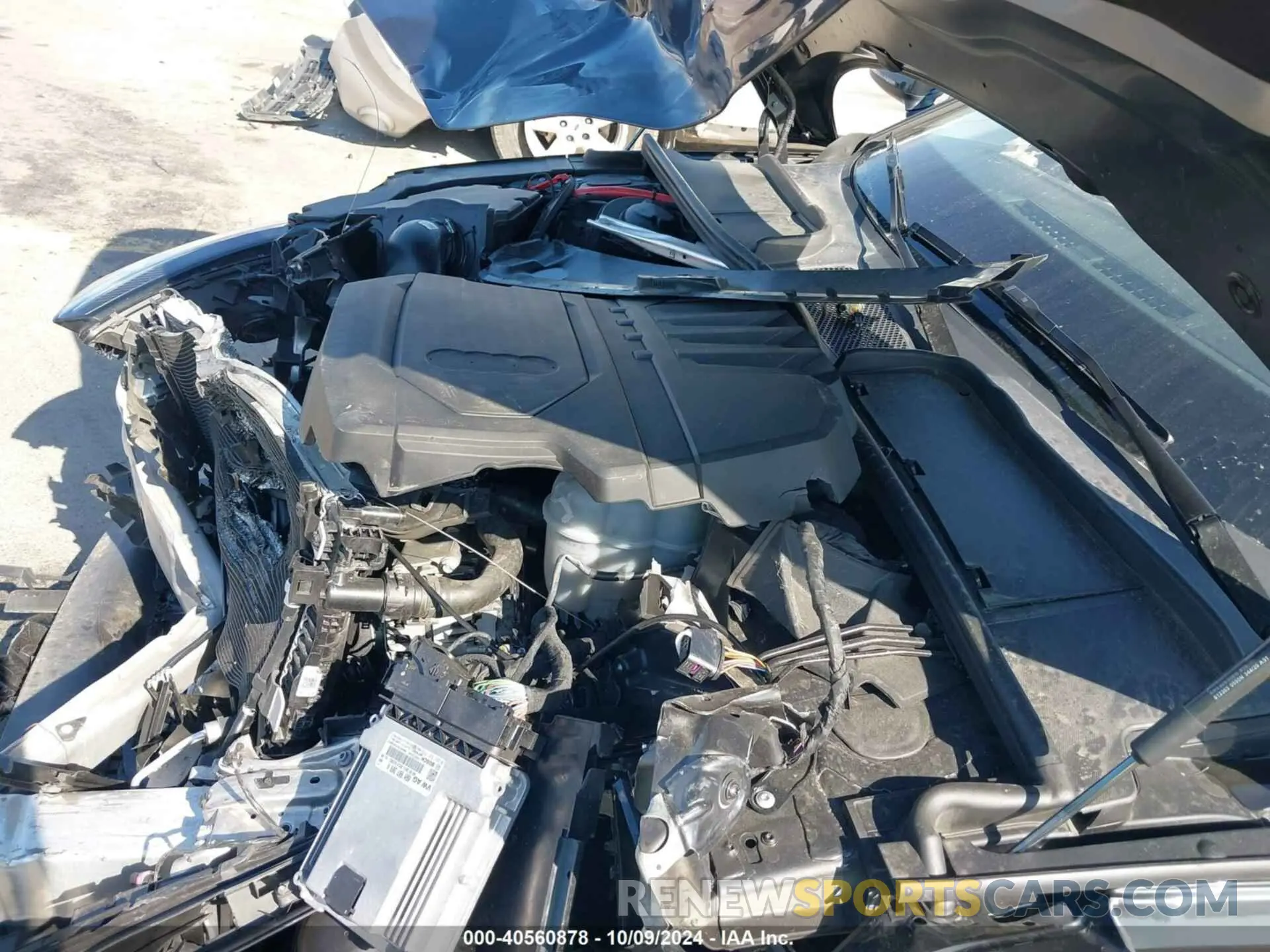 11 Photograph of a damaged car WAUABAF45MN010110 AUDI A4 2021