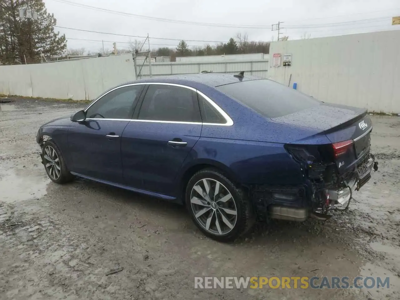2 Фотография поврежденного автомобиля WAUABAF47MN002302 AUDI A4 2021