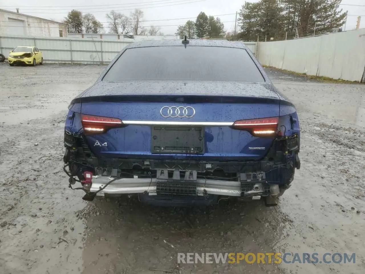 6 Фотография поврежденного автомобиля WAUABAF47MN002302 AUDI A4 2021