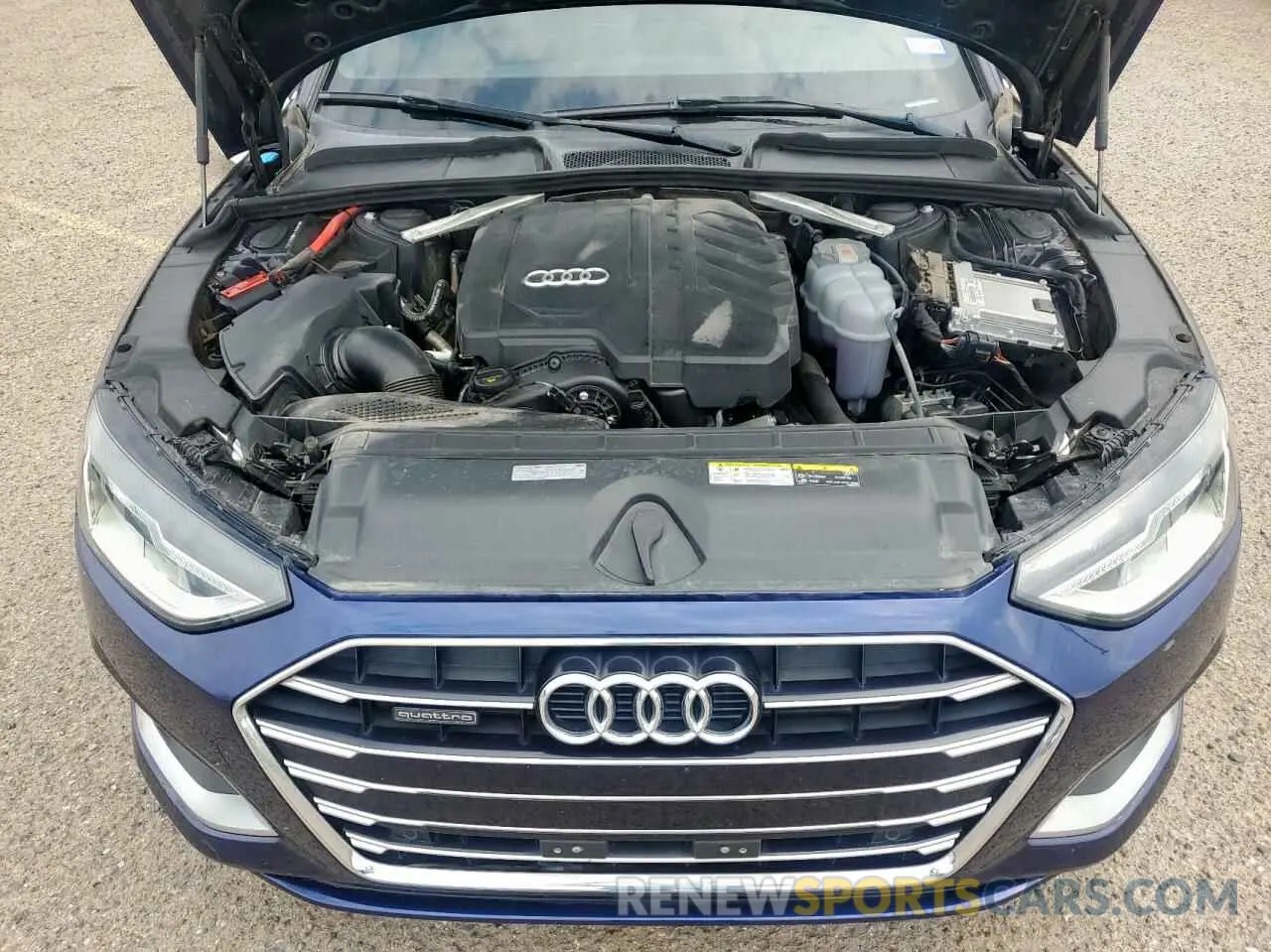 7 Фотография поврежденного автомобиля WAUABAF47MN005975 AUDI A4 2021