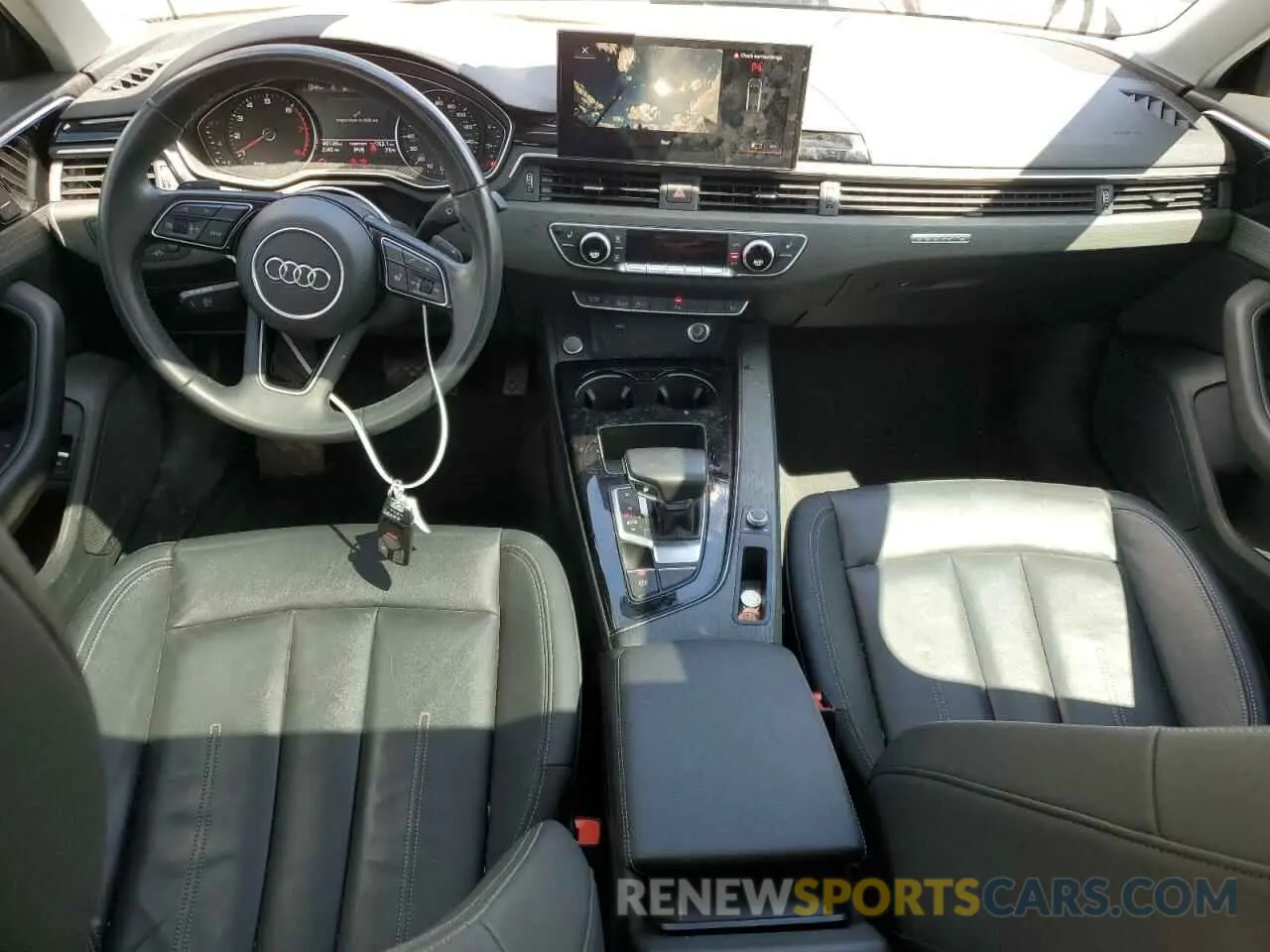 8 Фотография поврежденного автомобиля WAUABAF48MA087318 AUDI A4 2021