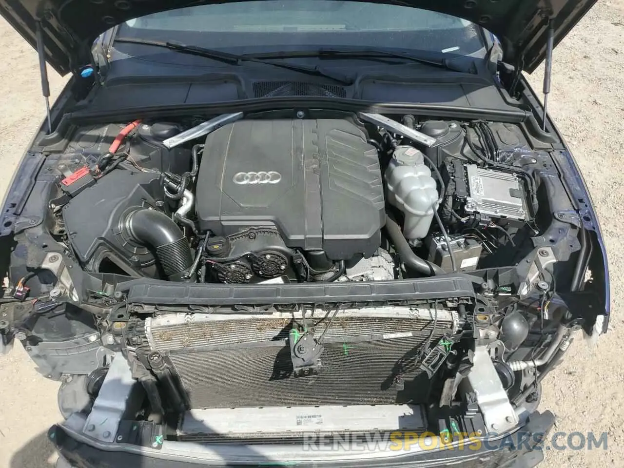 13 Фотография поврежденного автомобиля WAUABAF4XMA053218 AUDI A4 2021