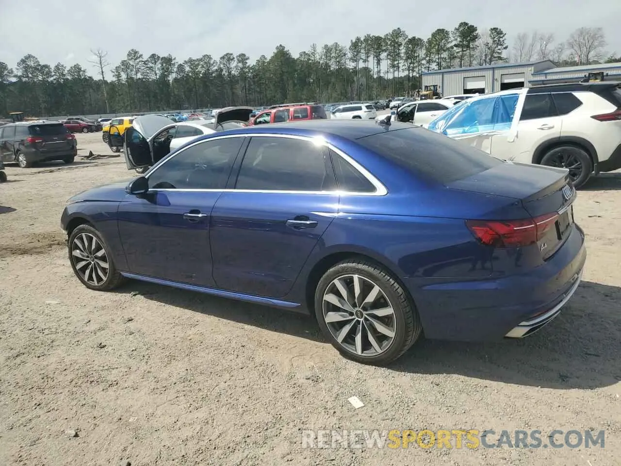 2 Фотография поврежденного автомобиля WAUABAF4XMA053218 AUDI A4 2021