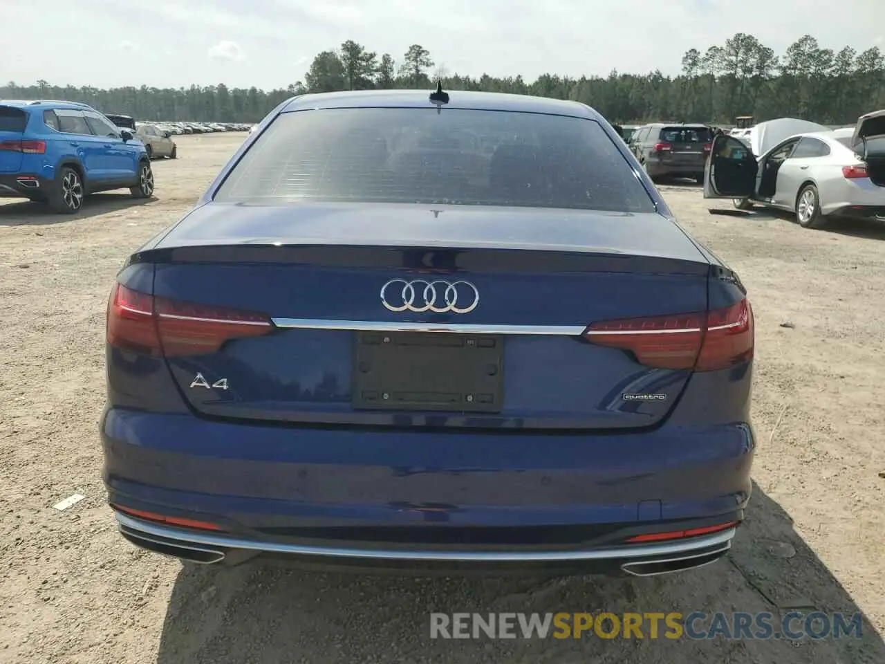 6 Фотография поврежденного автомобиля WAUABAF4XMA053218 AUDI A4 2021