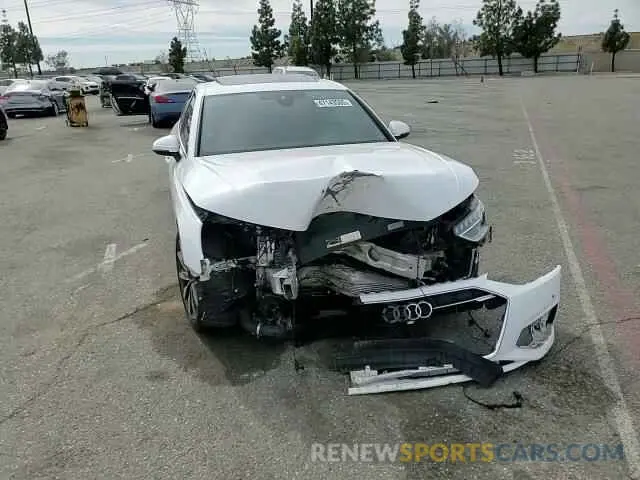 10 Фотография поврежденного автомобиля WAUBBAF41MA003716 AUDI A4 2021