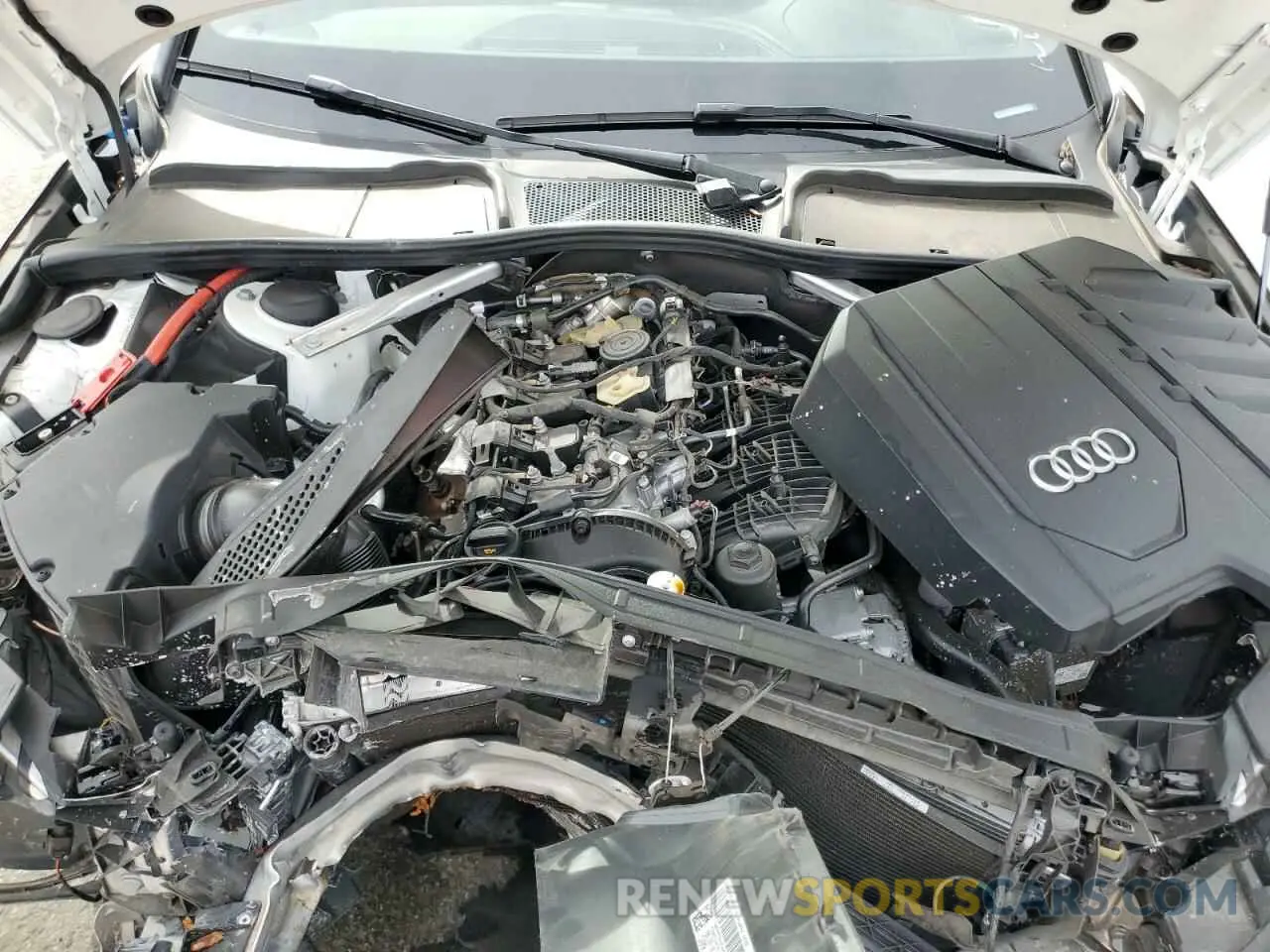13 Фотография поврежденного автомобиля WAUBBAF41MA003716 AUDI A4 2021
