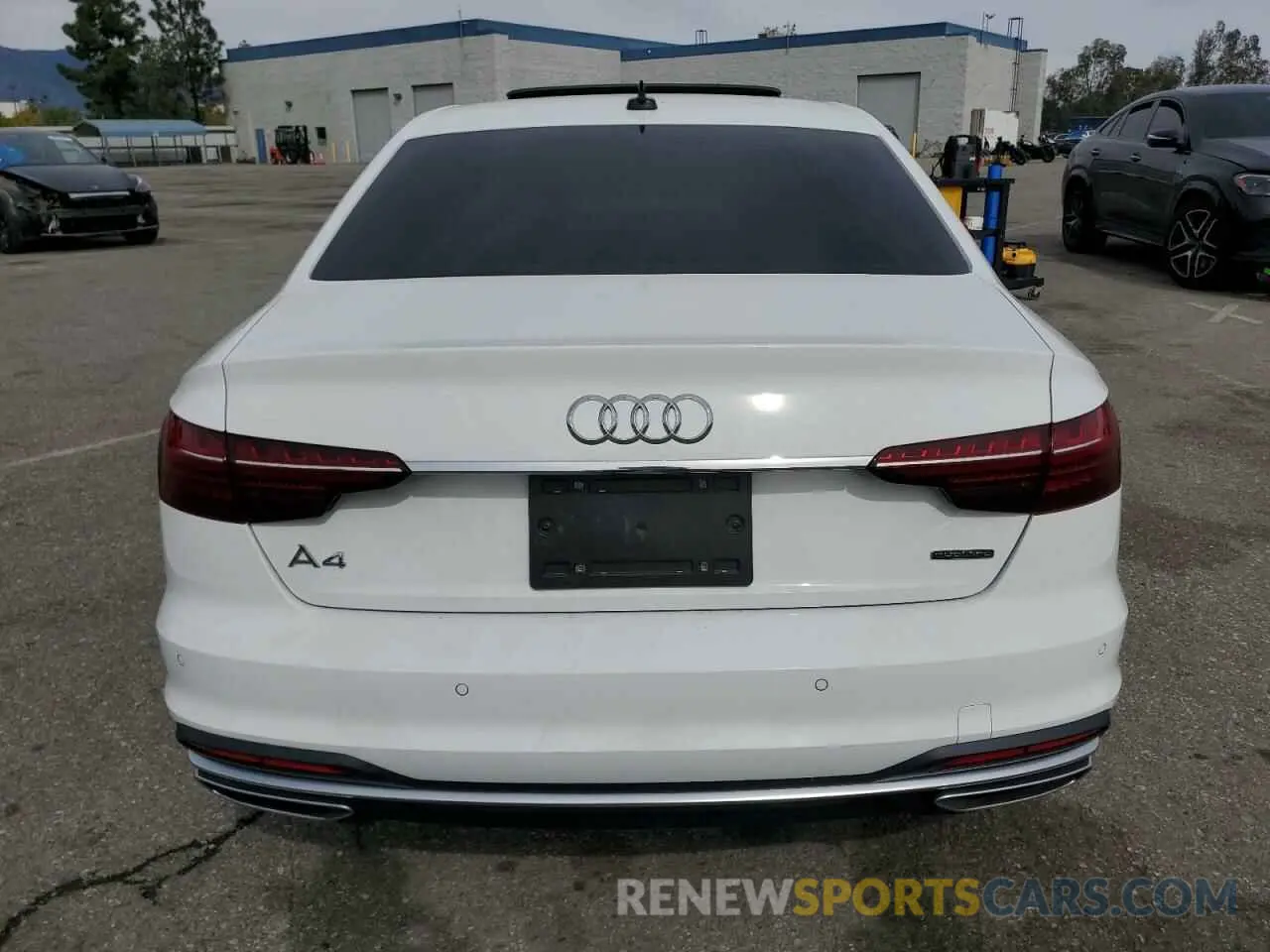 6 Фотография поврежденного автомобиля WAUBBAF41MA003716 AUDI A4 2021