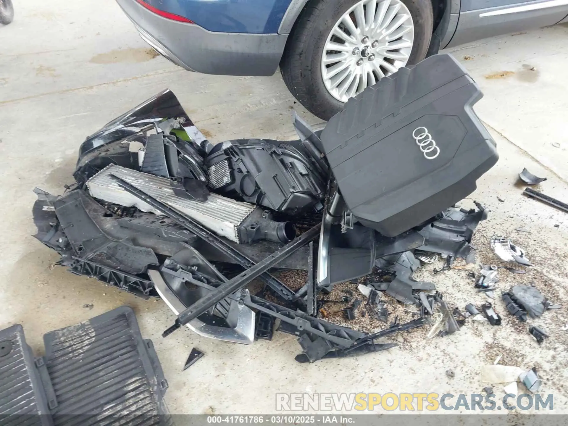 12 Photograph of a damaged car WAUBBAF42MN006438 AUDI A4 2021