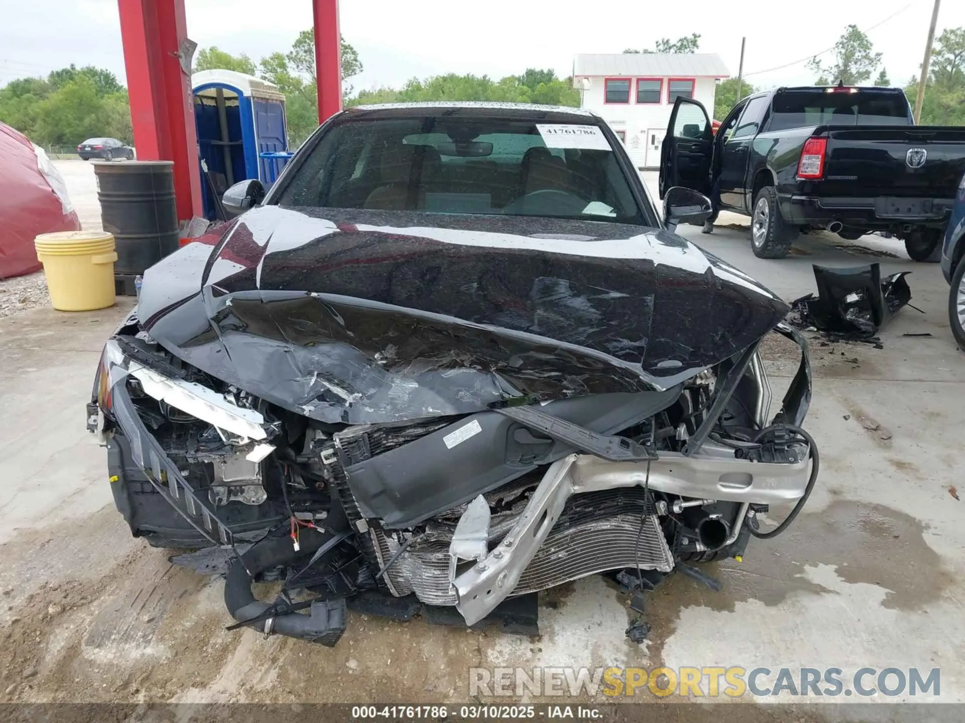 13 Photograph of a damaged car WAUBBAF42MN006438 AUDI A4 2021