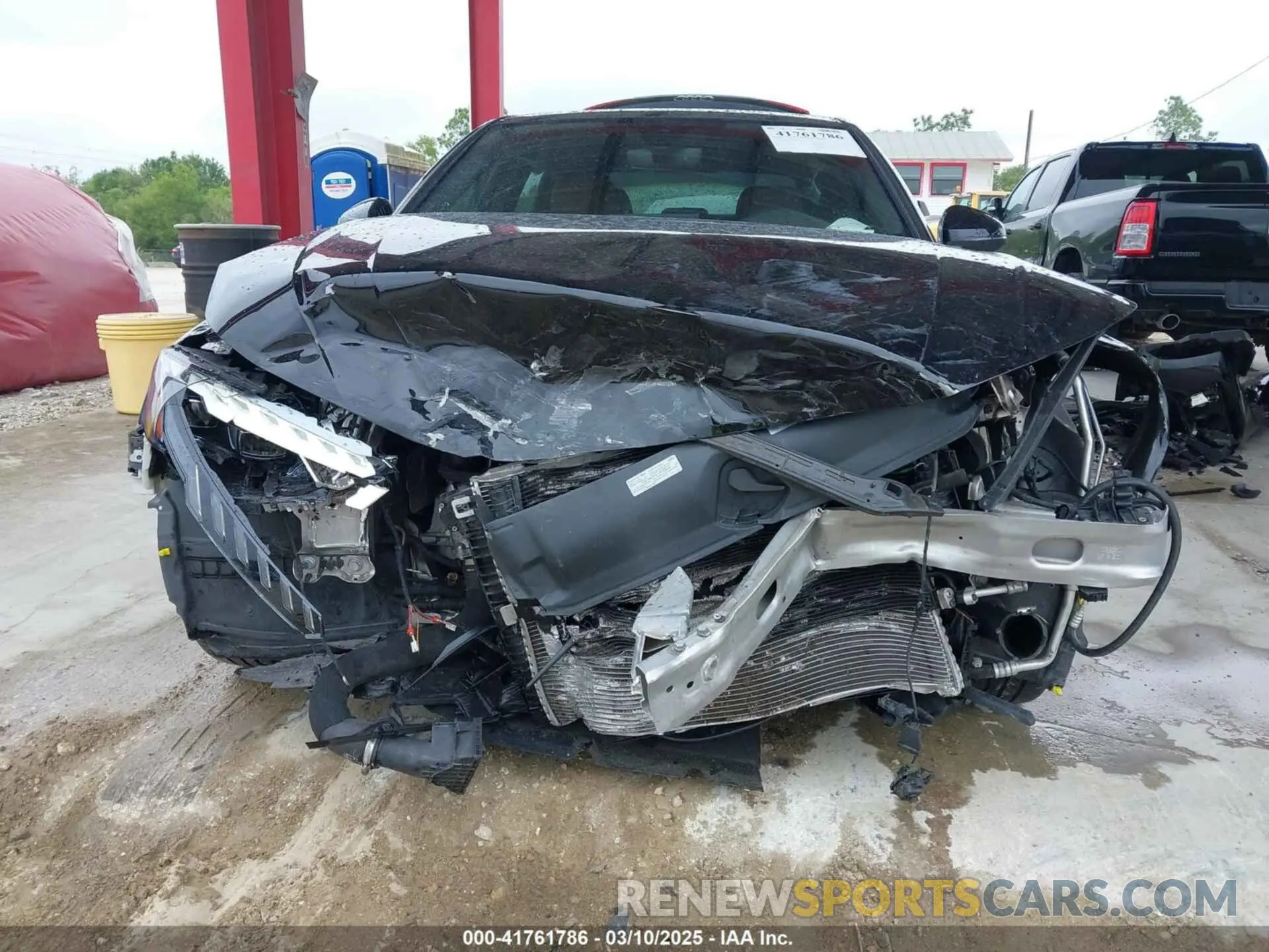 6 Photograph of a damaged car WAUBBAF42MN006438 AUDI A4 2021
