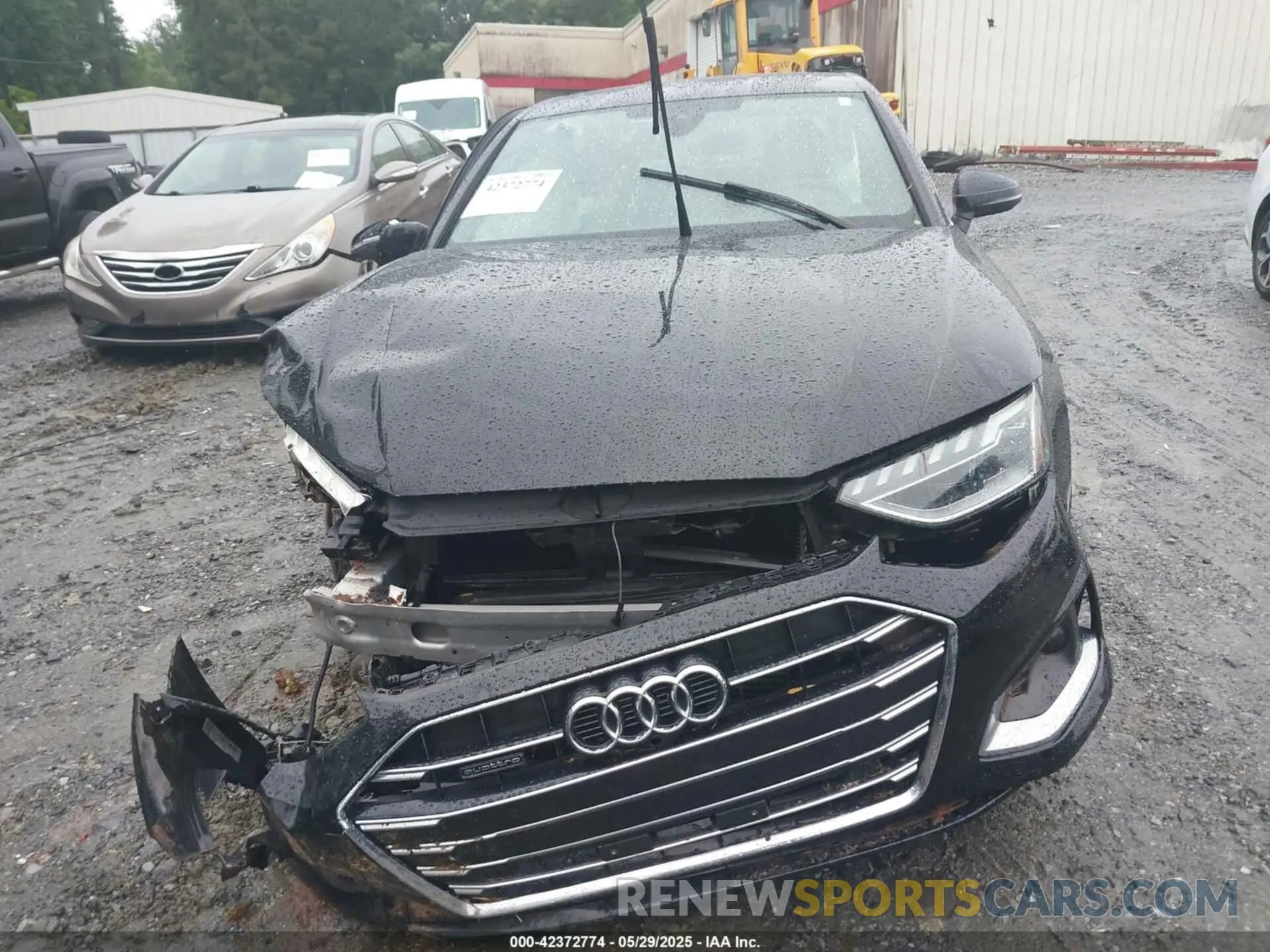 12 Photograph of a damaged car WAUBBAF47MA030208 AUDI A4 2021