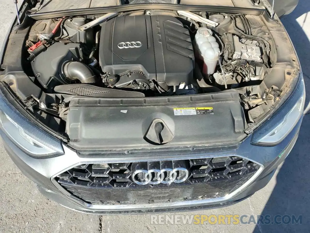 11 Фотография поврежденного автомобиля WAUDAAF40MA026853 AUDI A4 2021
