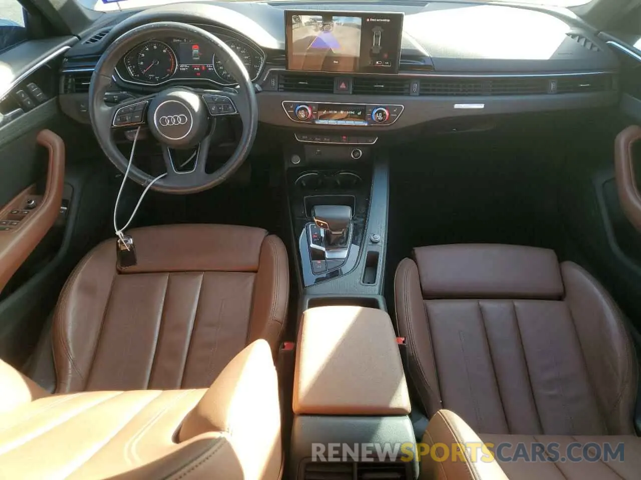 8 Фотография поврежденного автомобиля WAUDAAF40MA026853 AUDI A4 2021