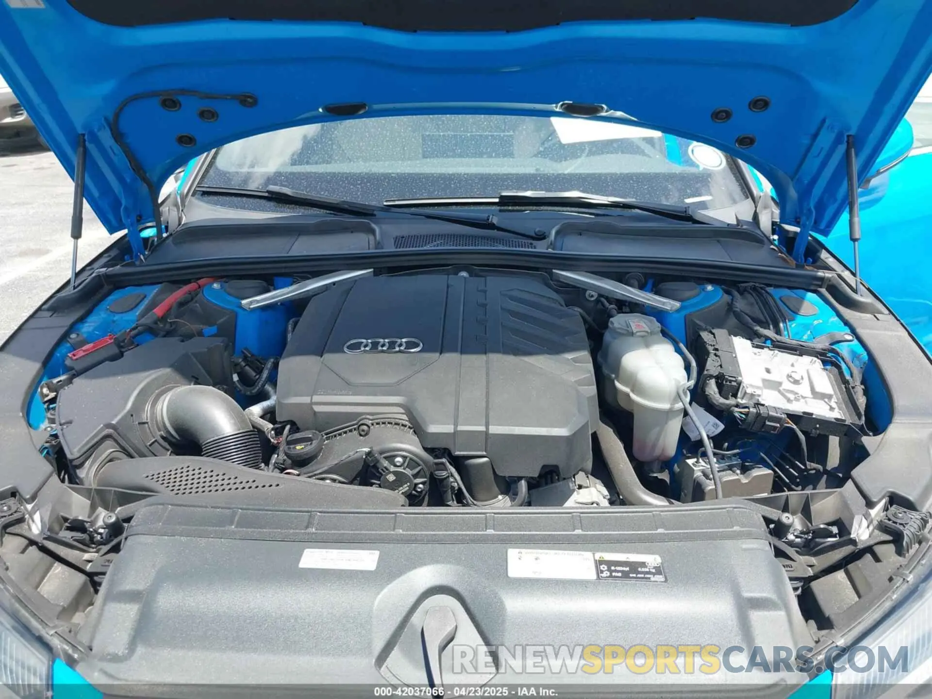 10 Фотография поврежденного автомобиля WAUDAAF40MA086180 AUDI A4 2021